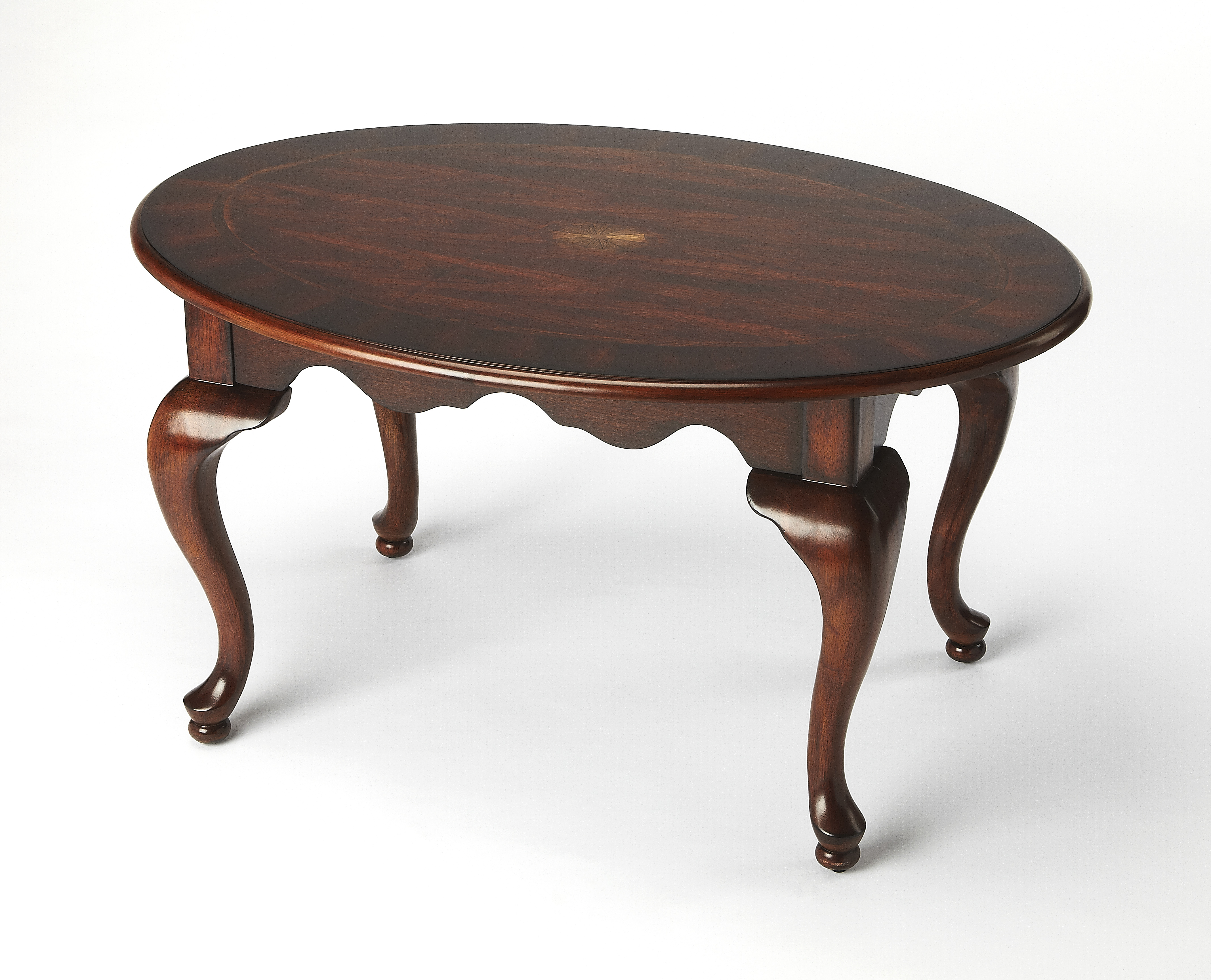 Butler Specialty Grace Dark Brown Oval Coffee Table