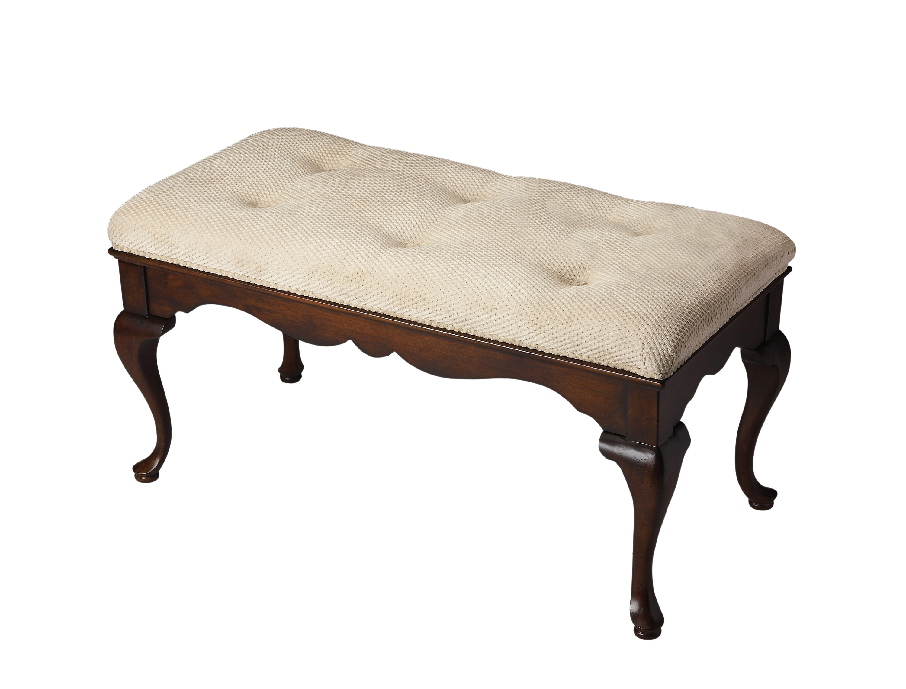 Butler Specialty Grace Dark Brown Wooden 38 Inch Bench