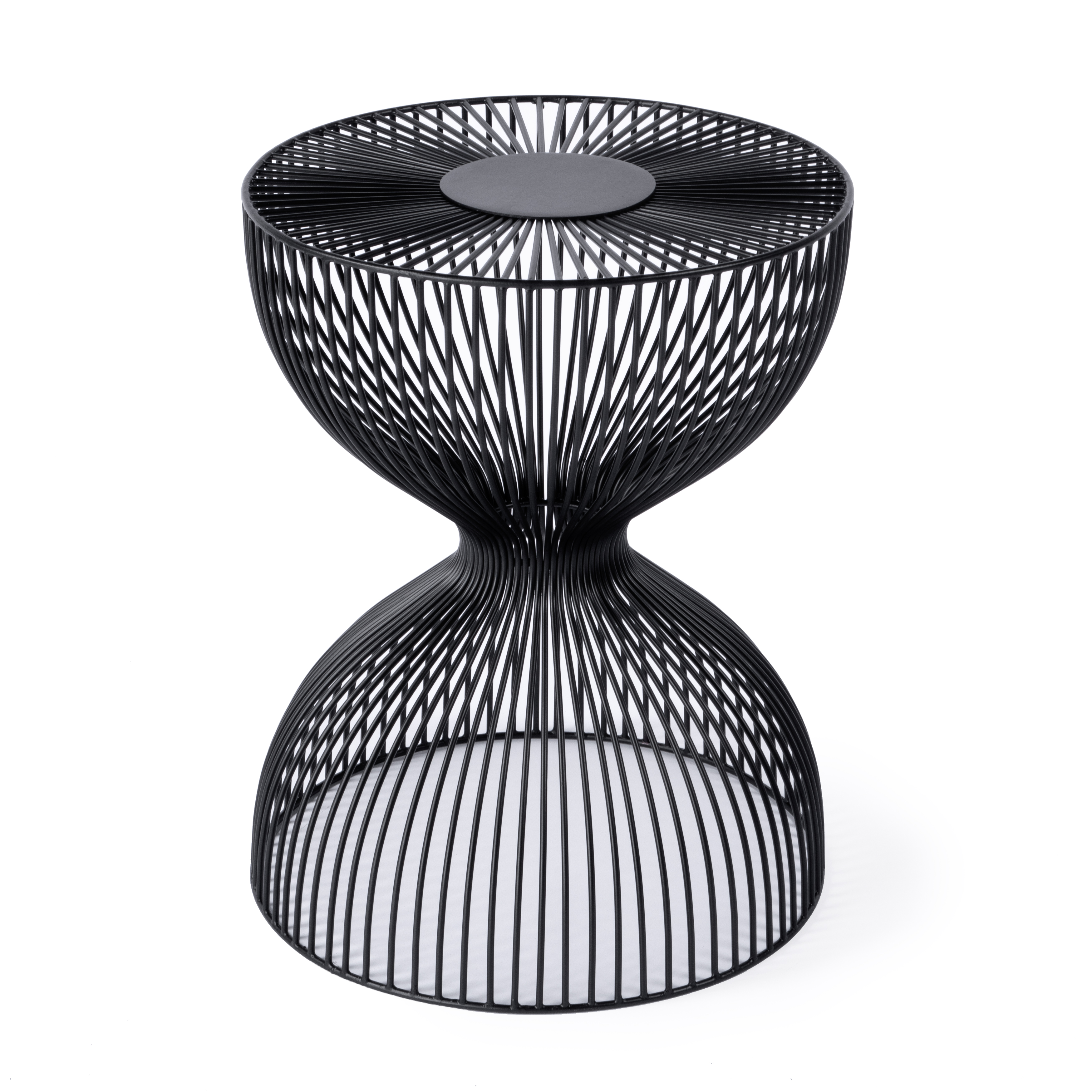 Butler Specialty Nicola Black Outdoor Metal Side Table