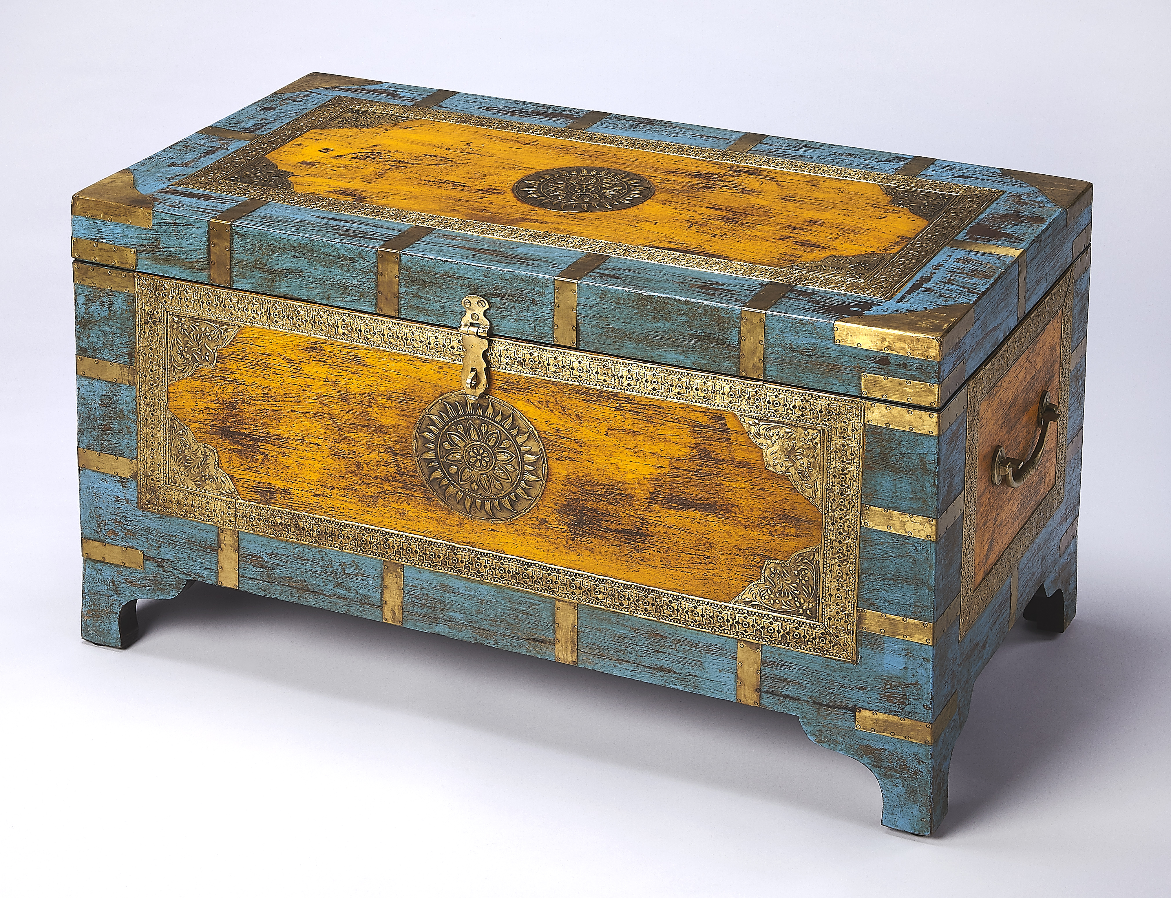 Butler Specialty Artifacts Nador Assorted Storage Trunk Coffee Table