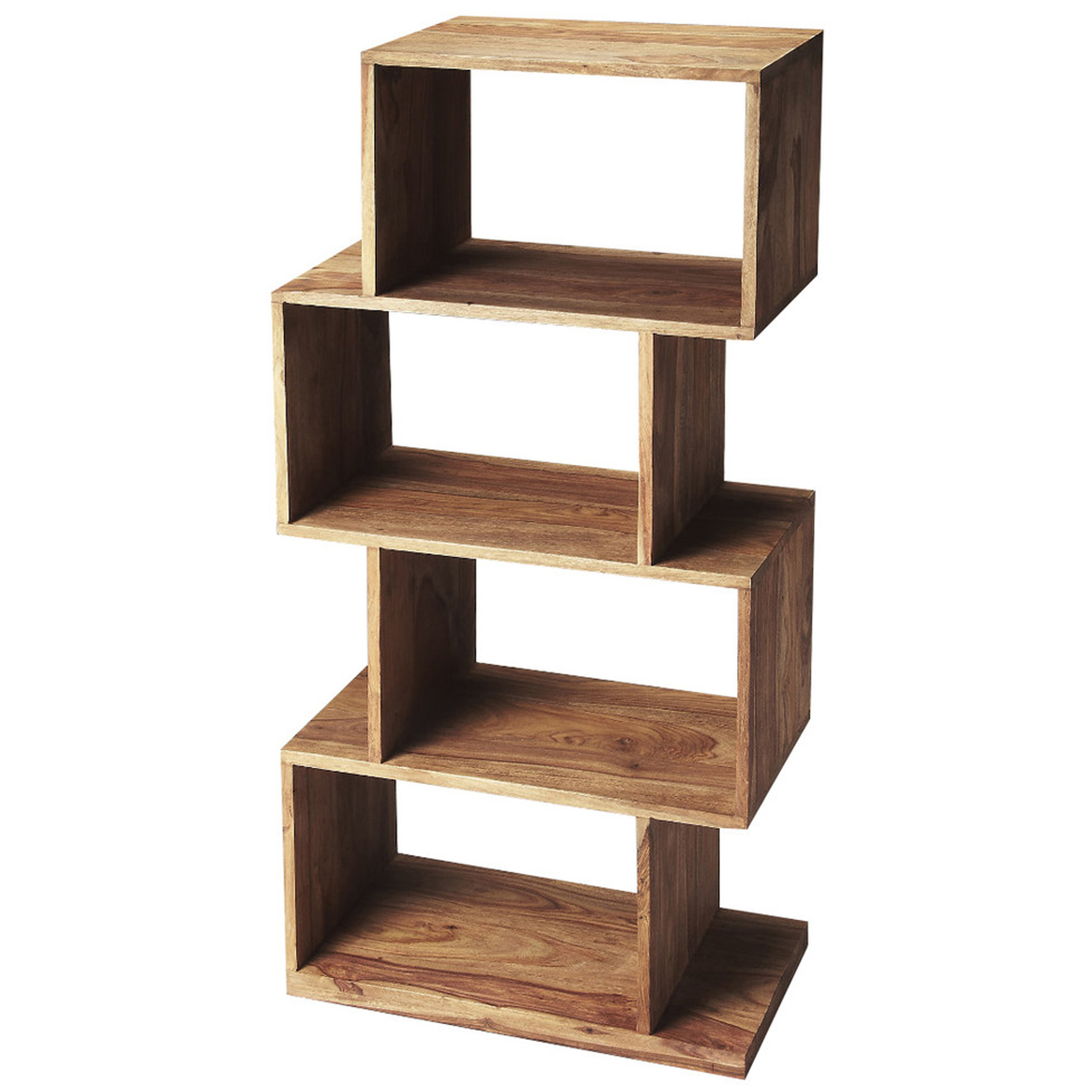 Butler Specialty Stockholm Light Brown Etagere Bookshelf
