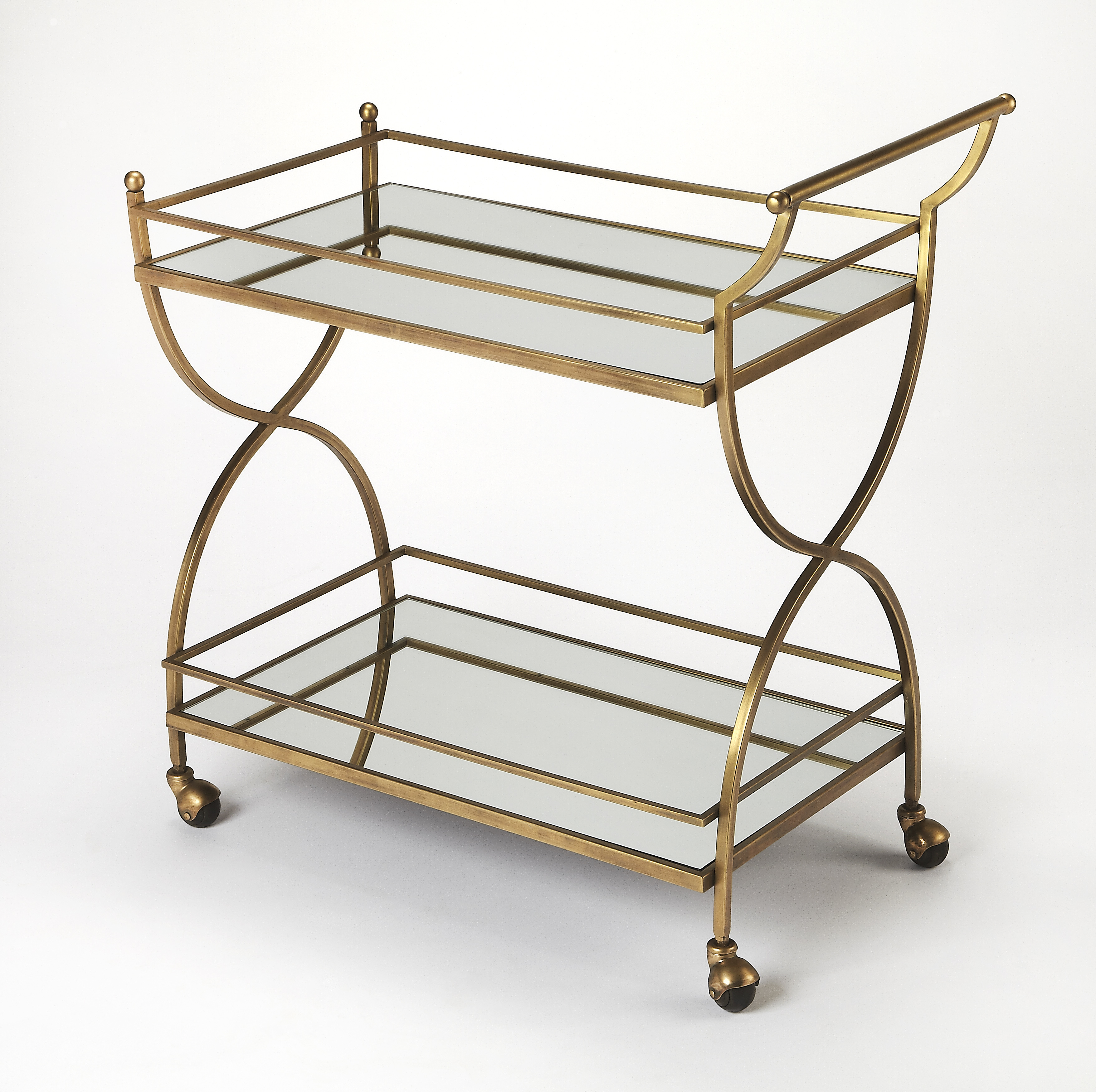 Butler Specialty Graci Gold Bar Cart