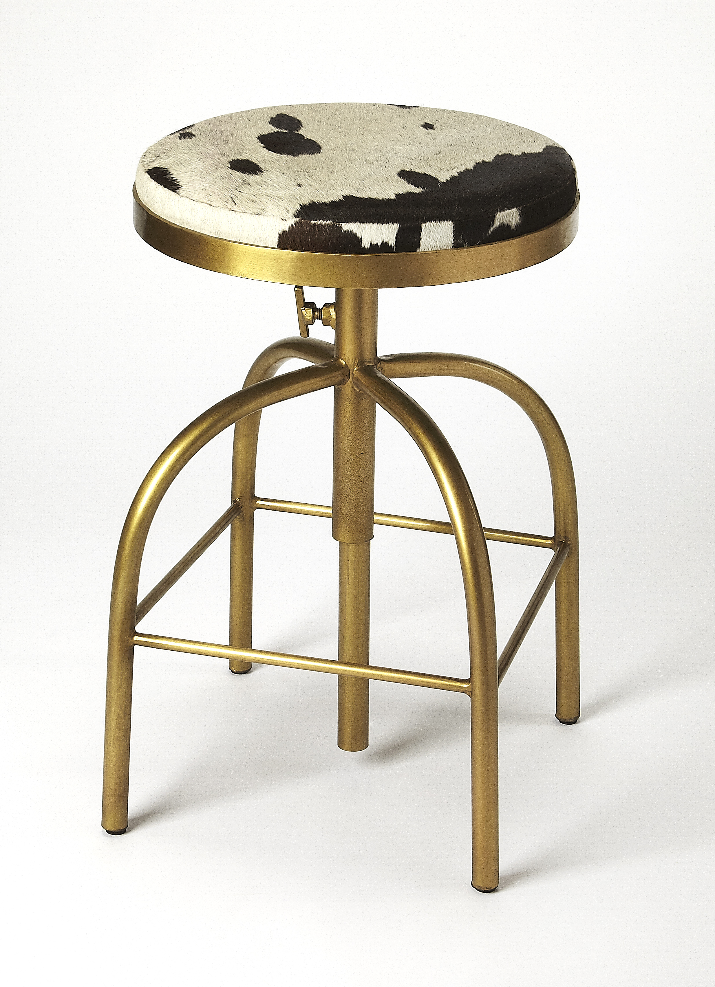 Butler Specialty Grogan Black White Counter Stool