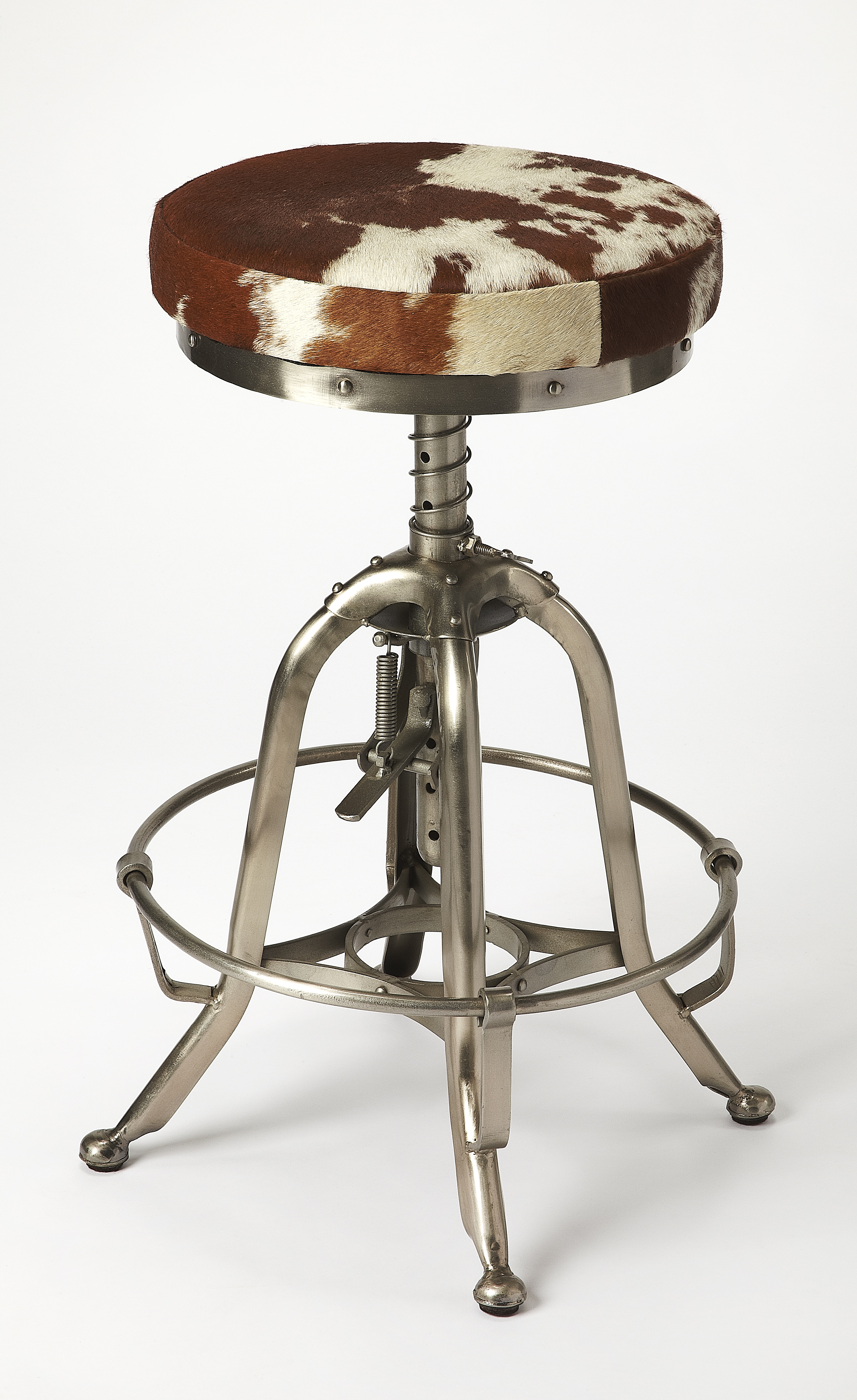 Butler Specialty Donovan Hair-On-Hide 22 Inch Bar Stool