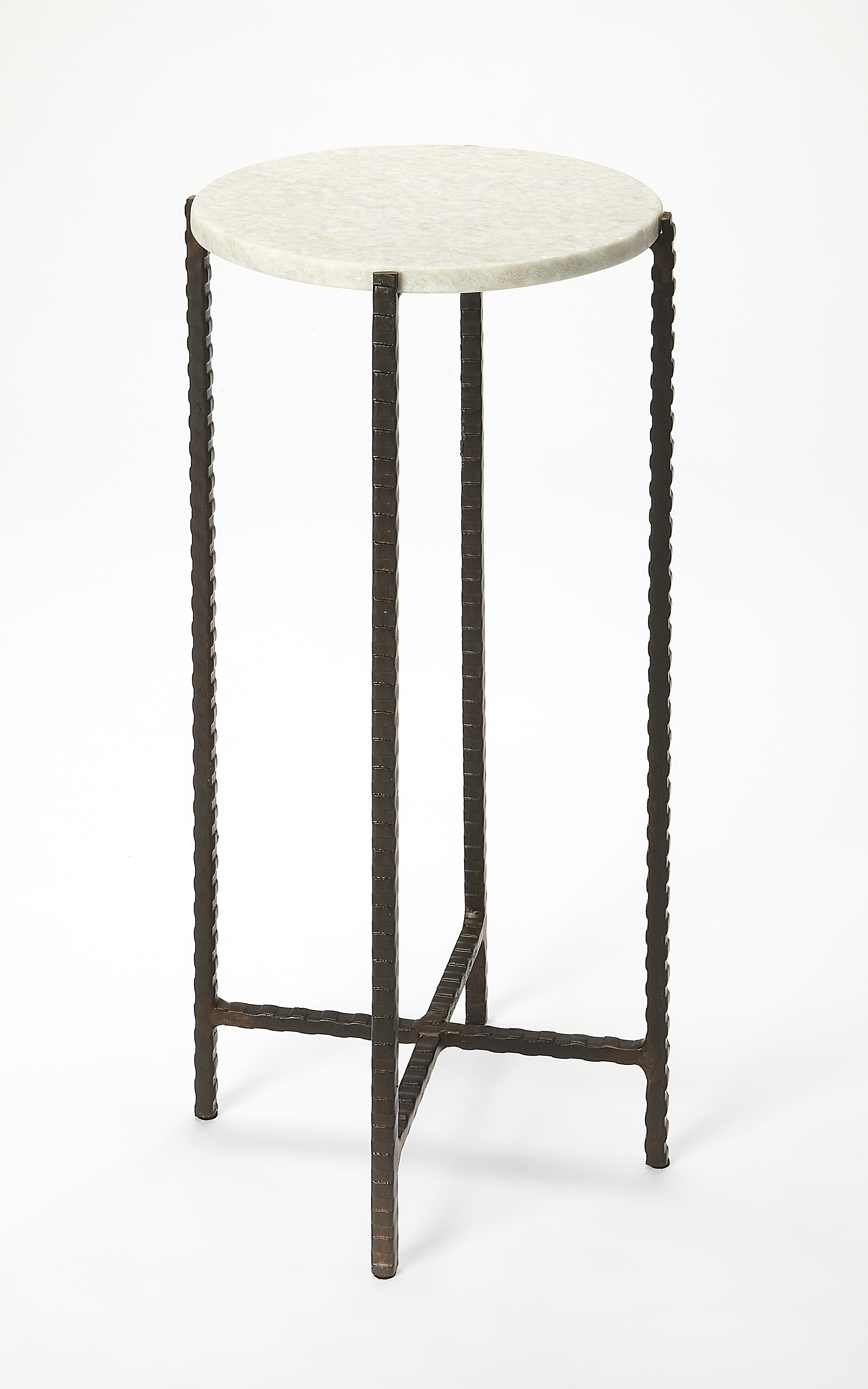 Butler Specialty Nigella White Round Side Table