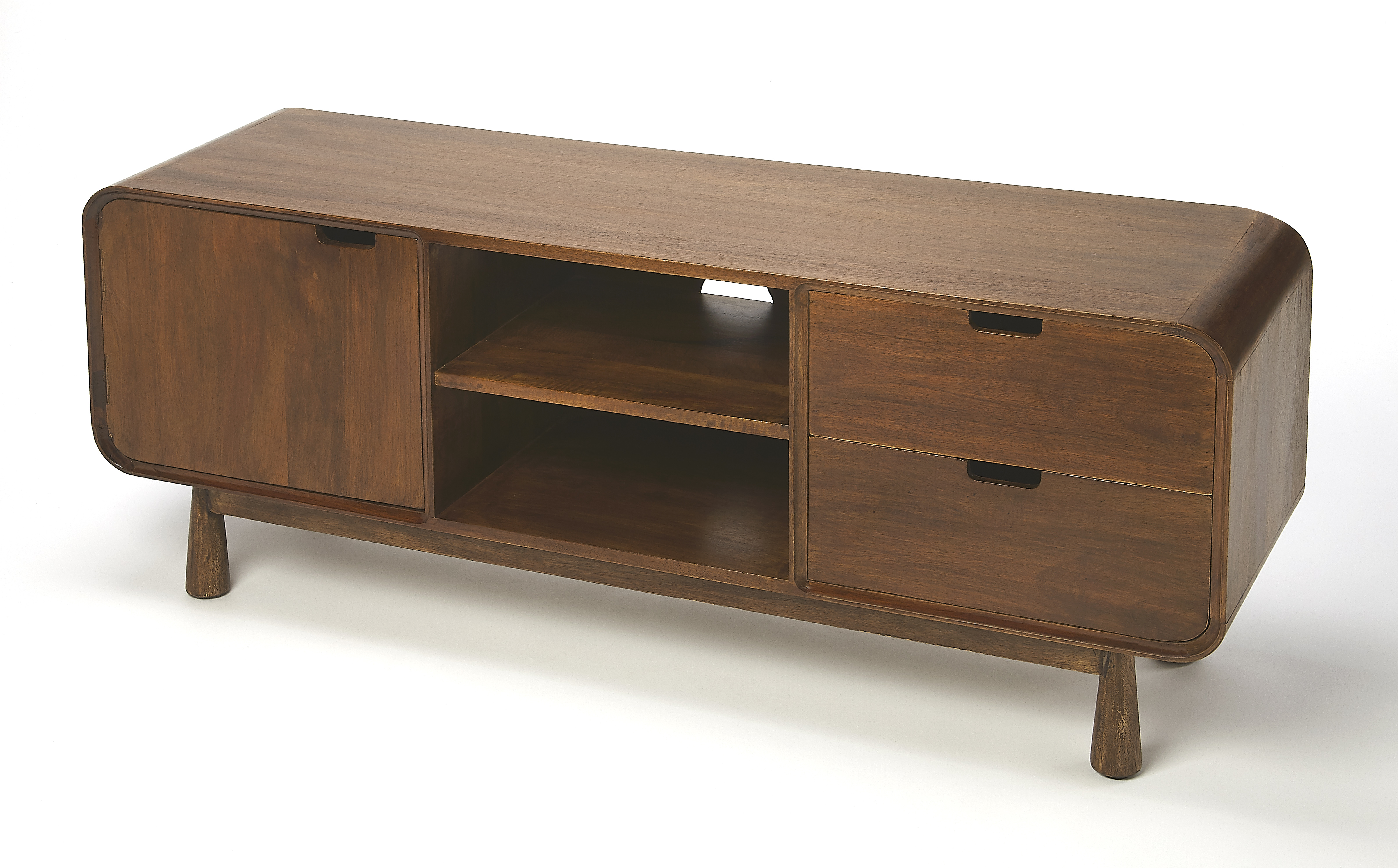 Butler Specialty Drayton Medium Brown TV Stand
