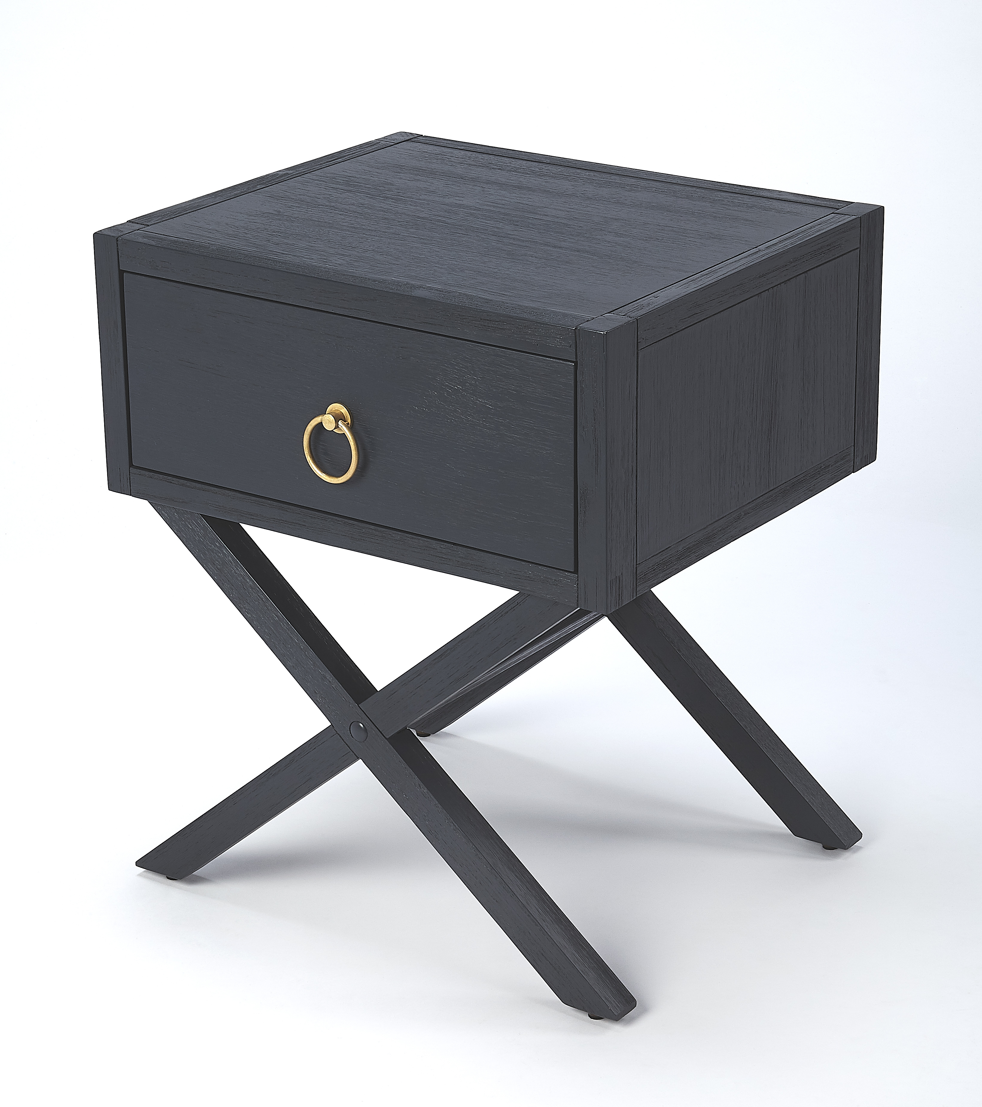 Butler Specialty Lark Navy Blue Nightstand