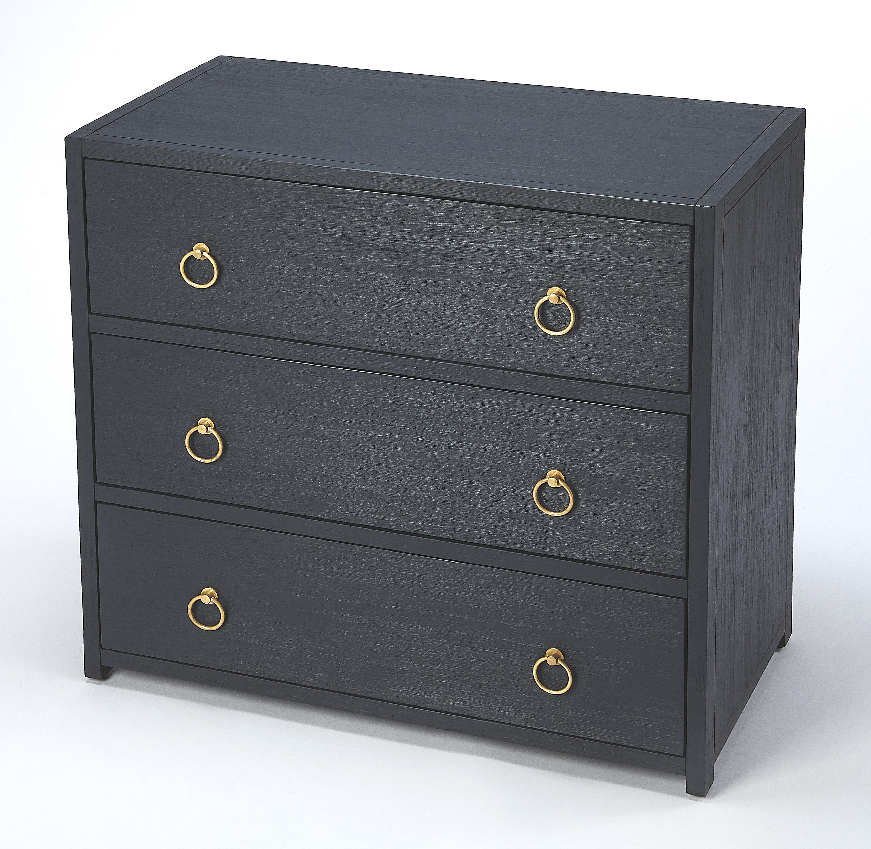 Butler Specialty Lark Navy Blue 3 Drawer Chest