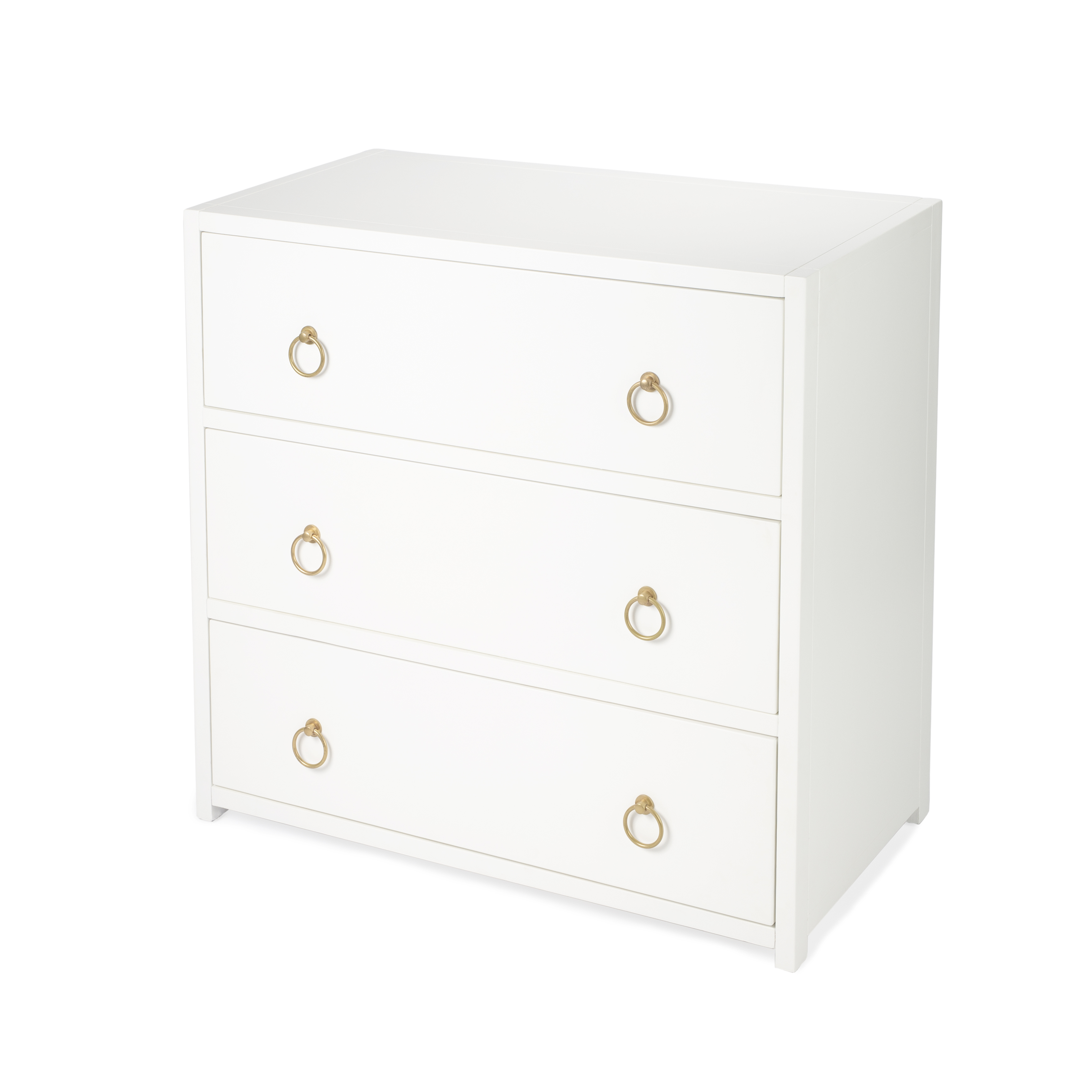 Butler Specialty Lark White 3 Drawer Chest