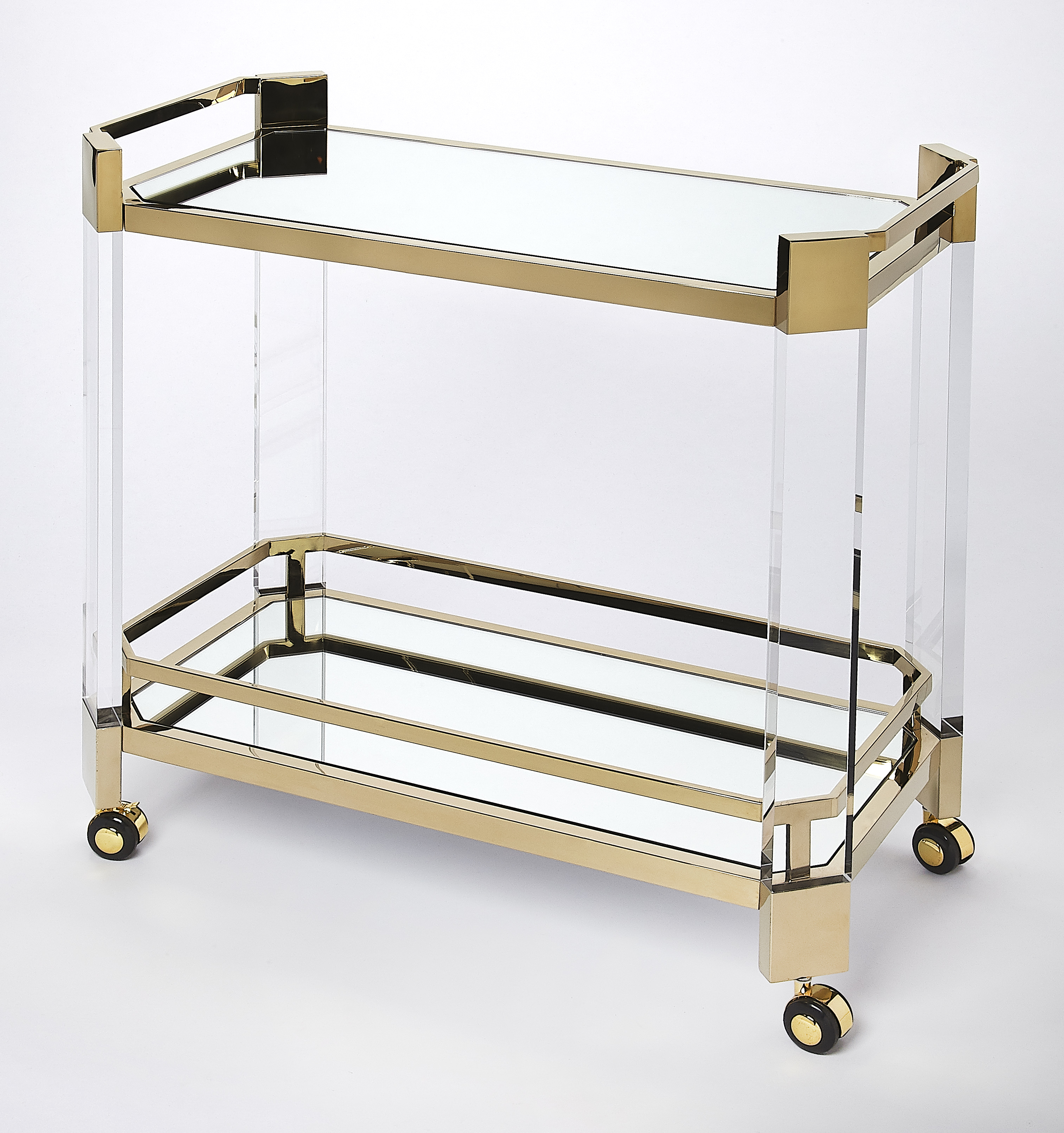 Butler Specialty Charlevoix Gold Serving Cart