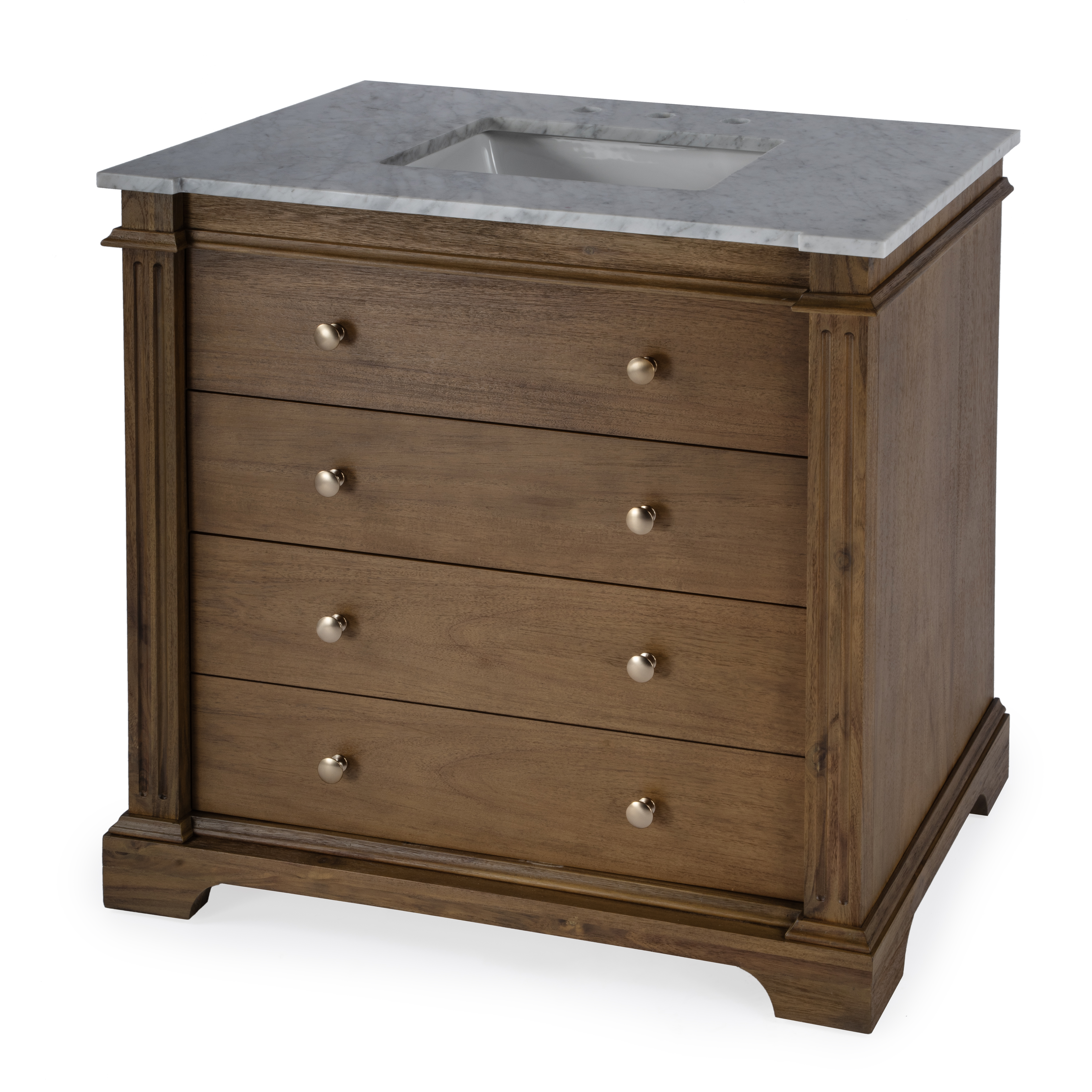 Butler Specialty Hanson Brown Bathroom Vanity Set