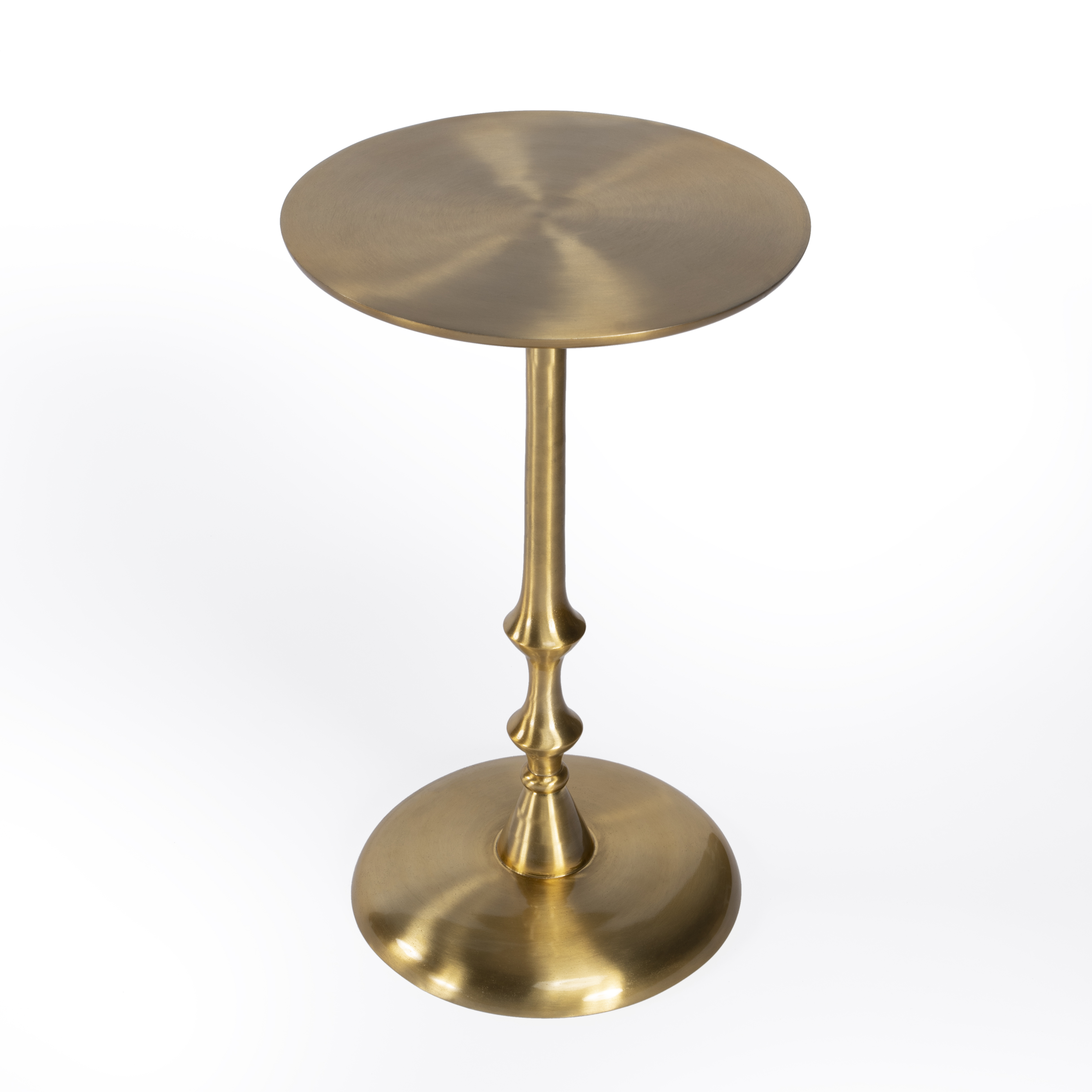 Butler Specialty Givanna Gold Metal Side Table