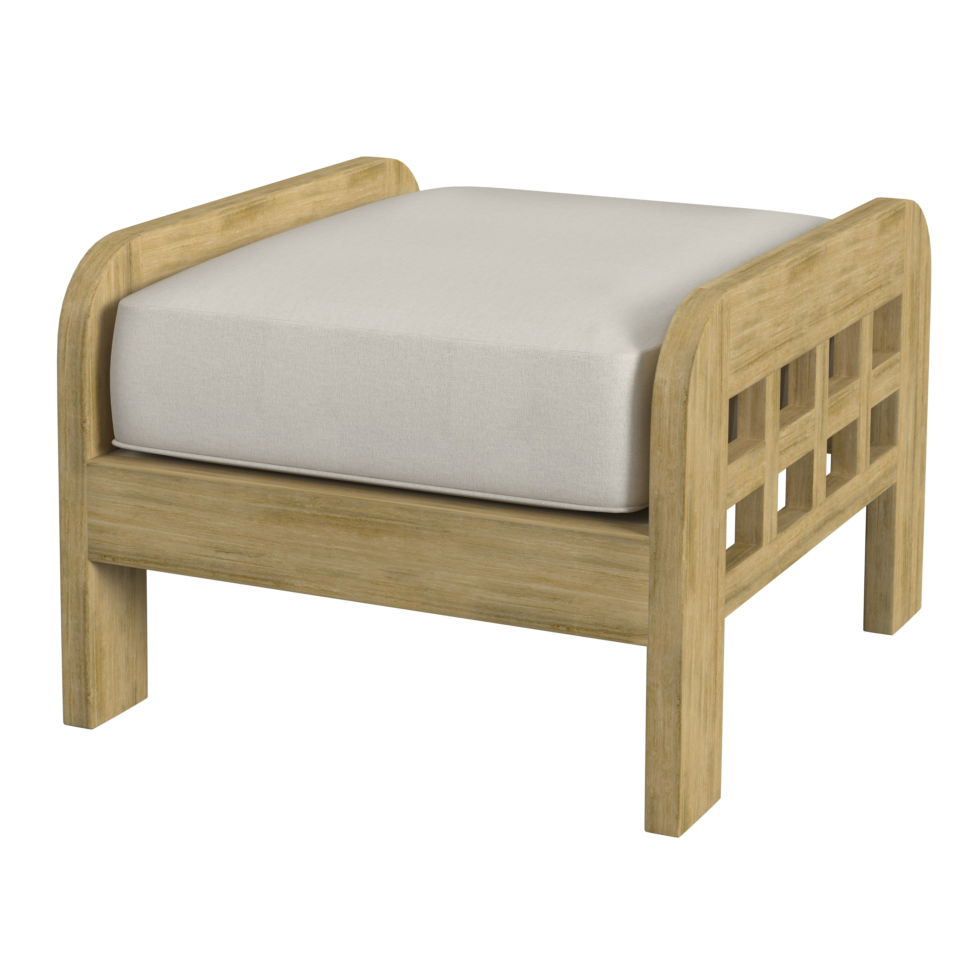 Butler Specialty Furniture Monhegan Ottoman - Thumbnail 2
