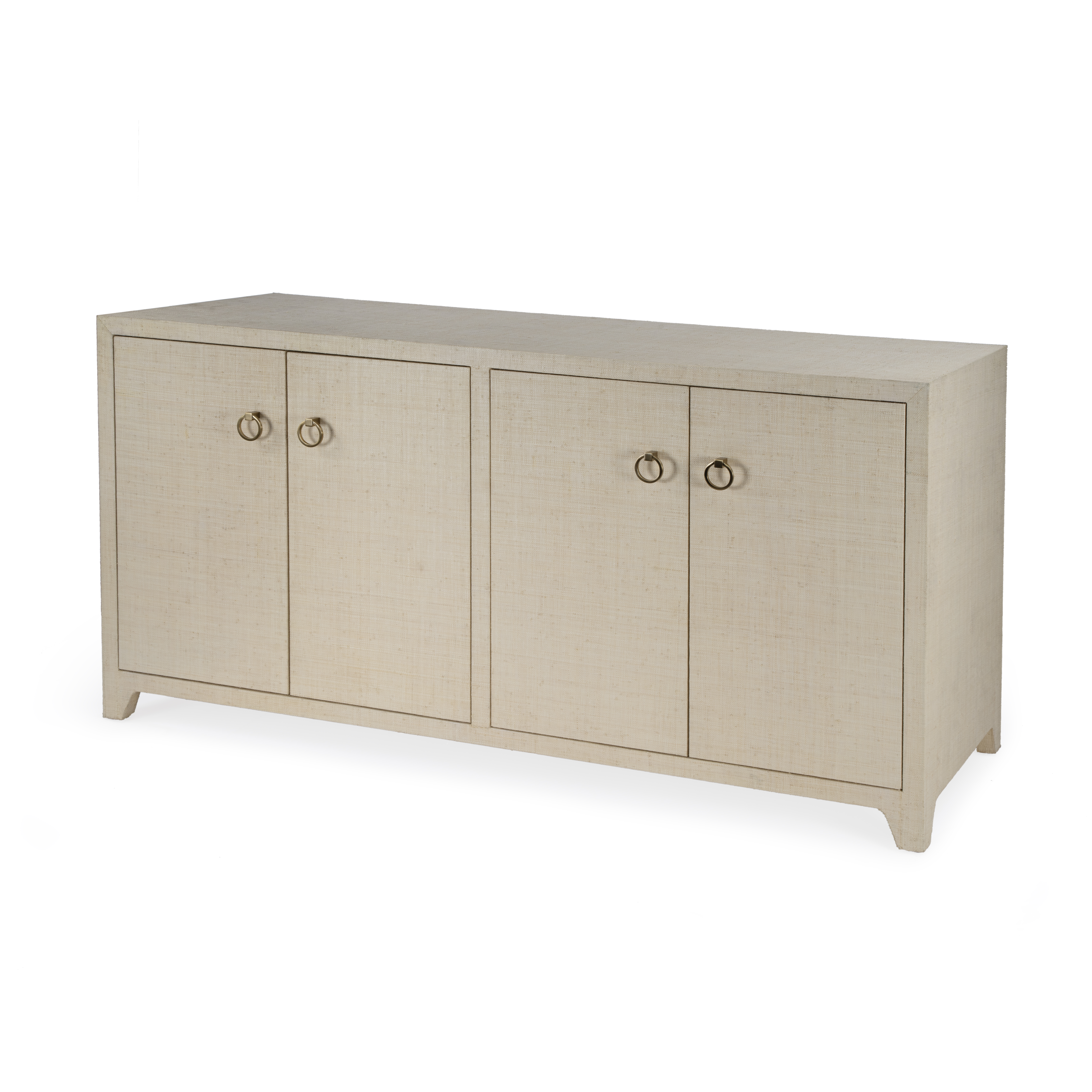 Butler Specialty Bar Harbor Natural Raffia 70 Inch Sideboard
