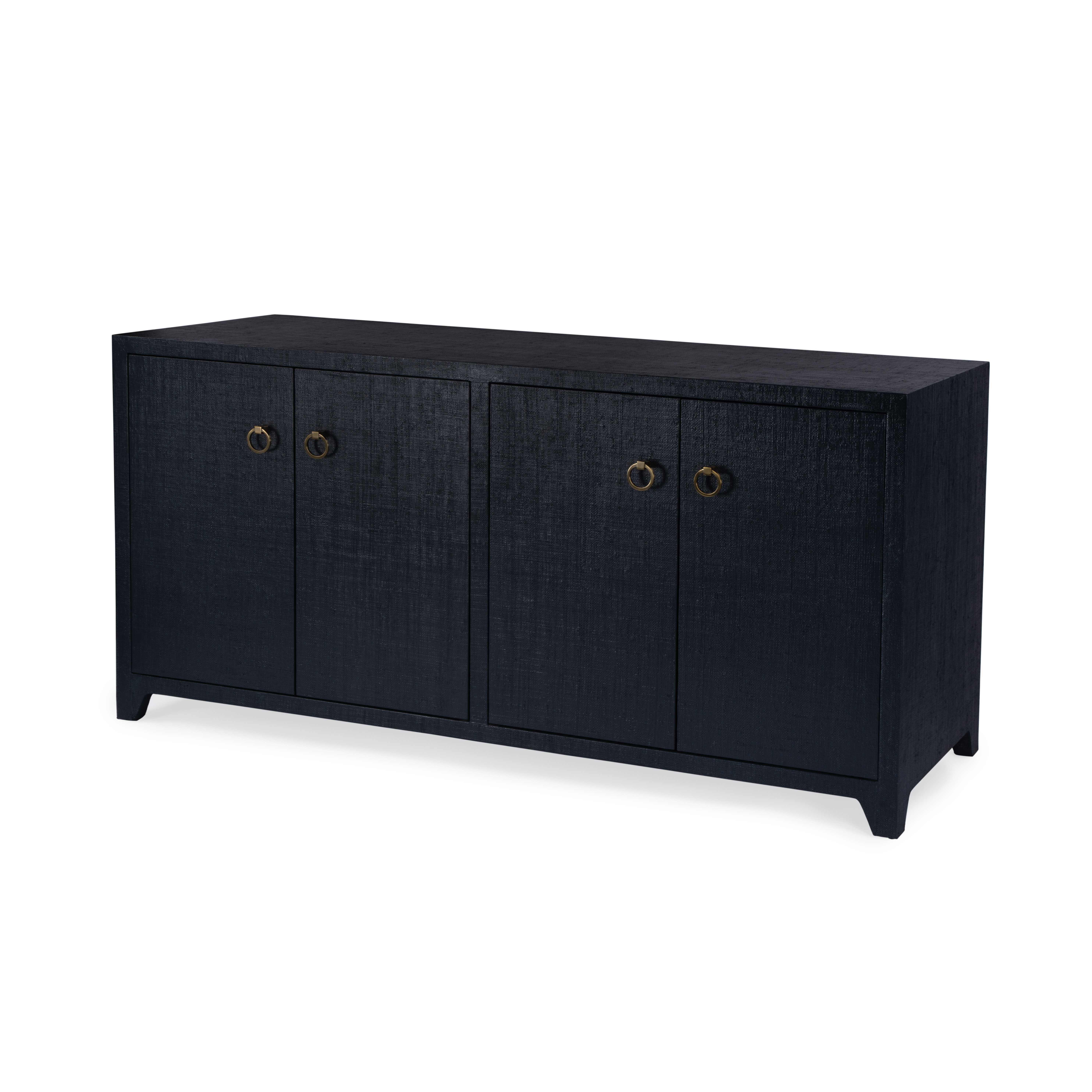 Butler Specialty Bar Harbor Navy Blue Raffia 70 Inch Sideboard