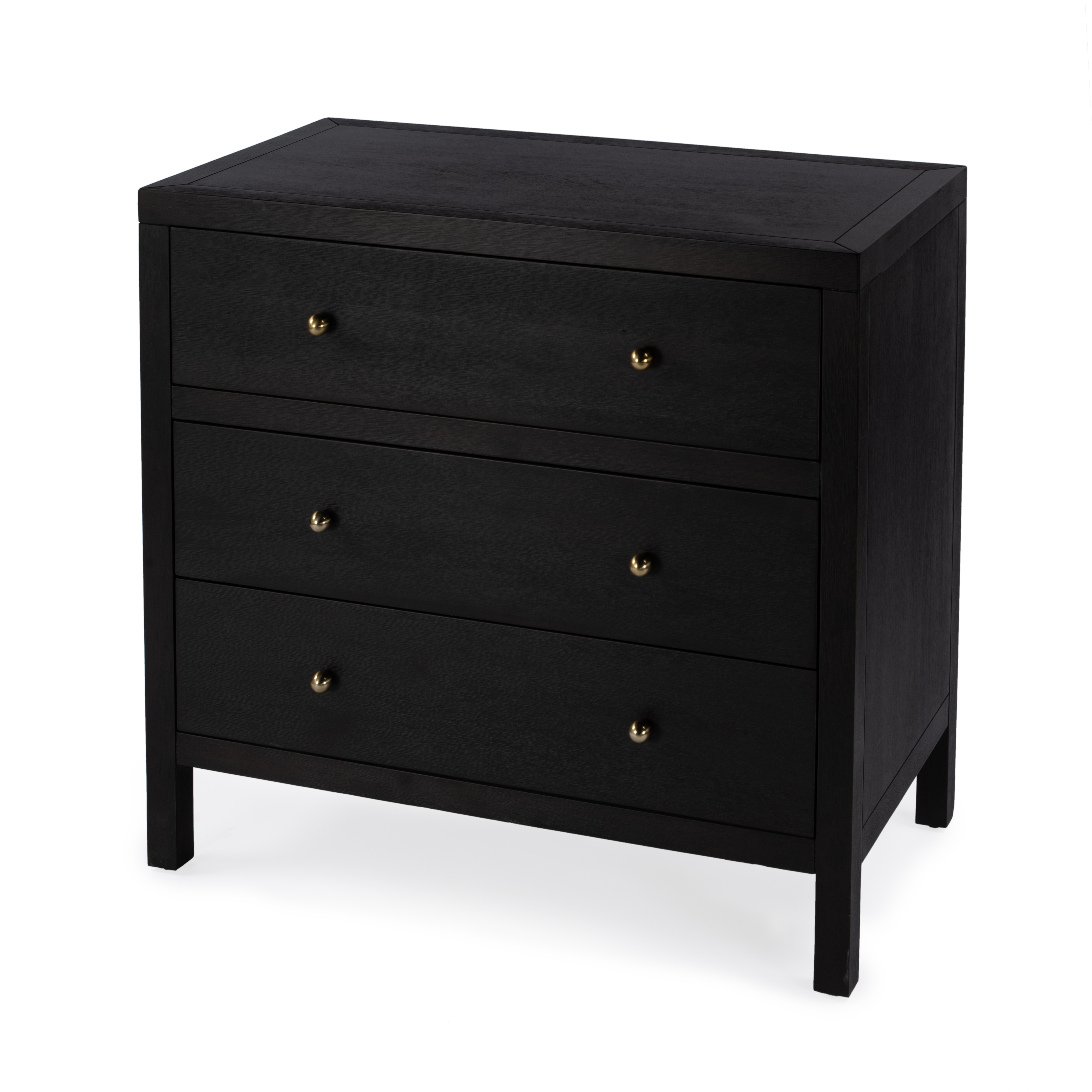 Butler Specialty Celine Coffee 3 Drawer Night Stand