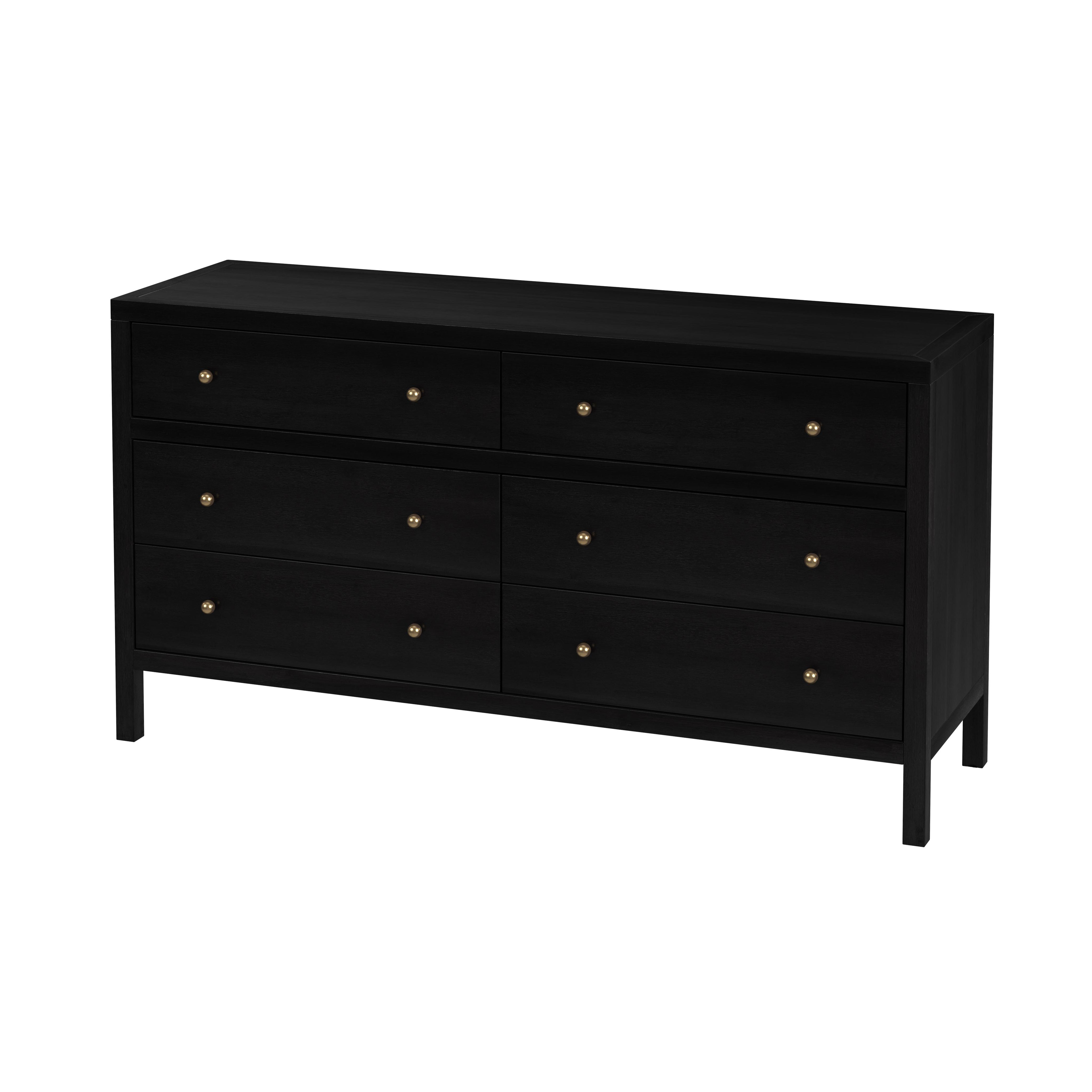 Butler Specialty Celine Coffee 6 Drawer Wide Dresser