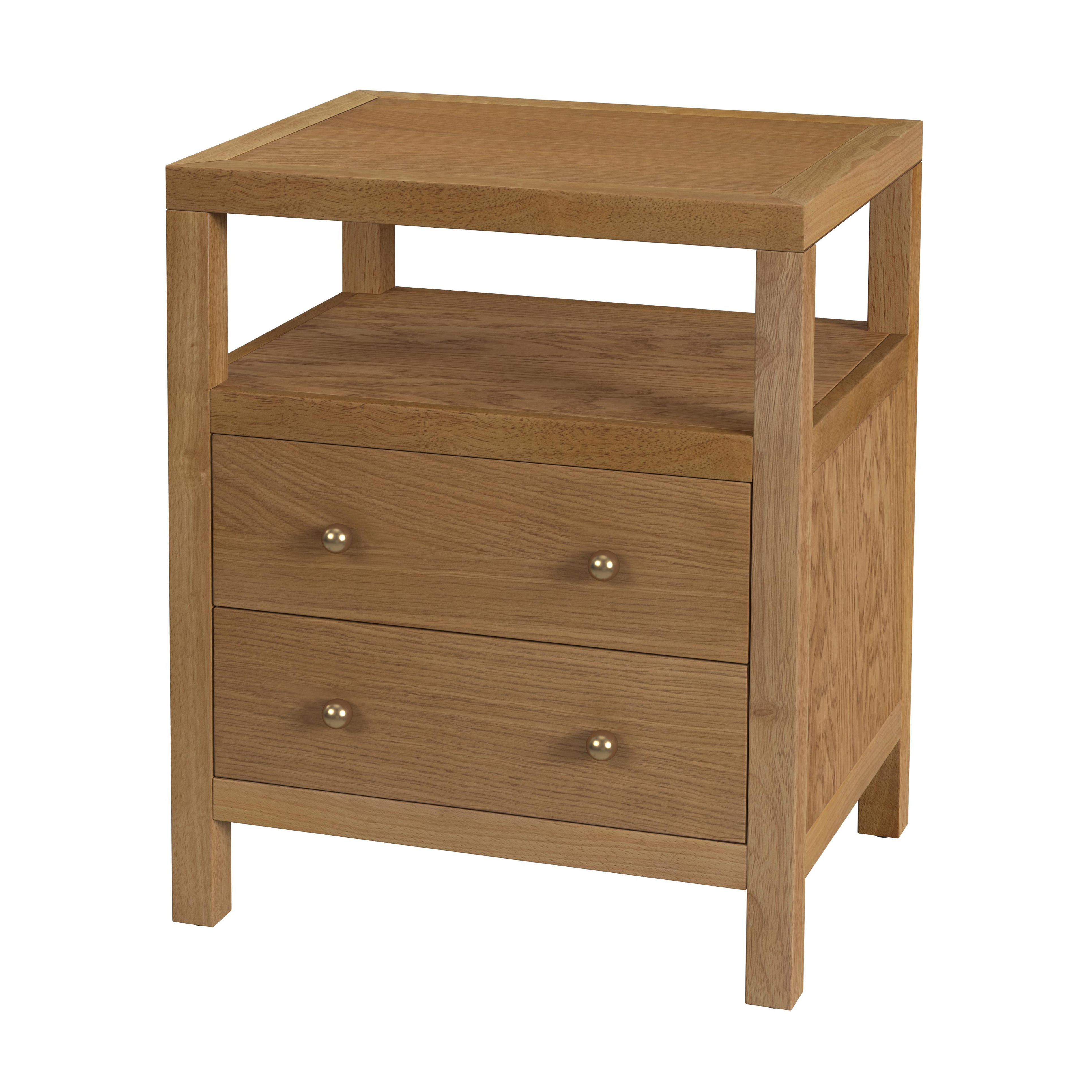 Butler Specialty Celine Natural 2 Drawer Nightstand