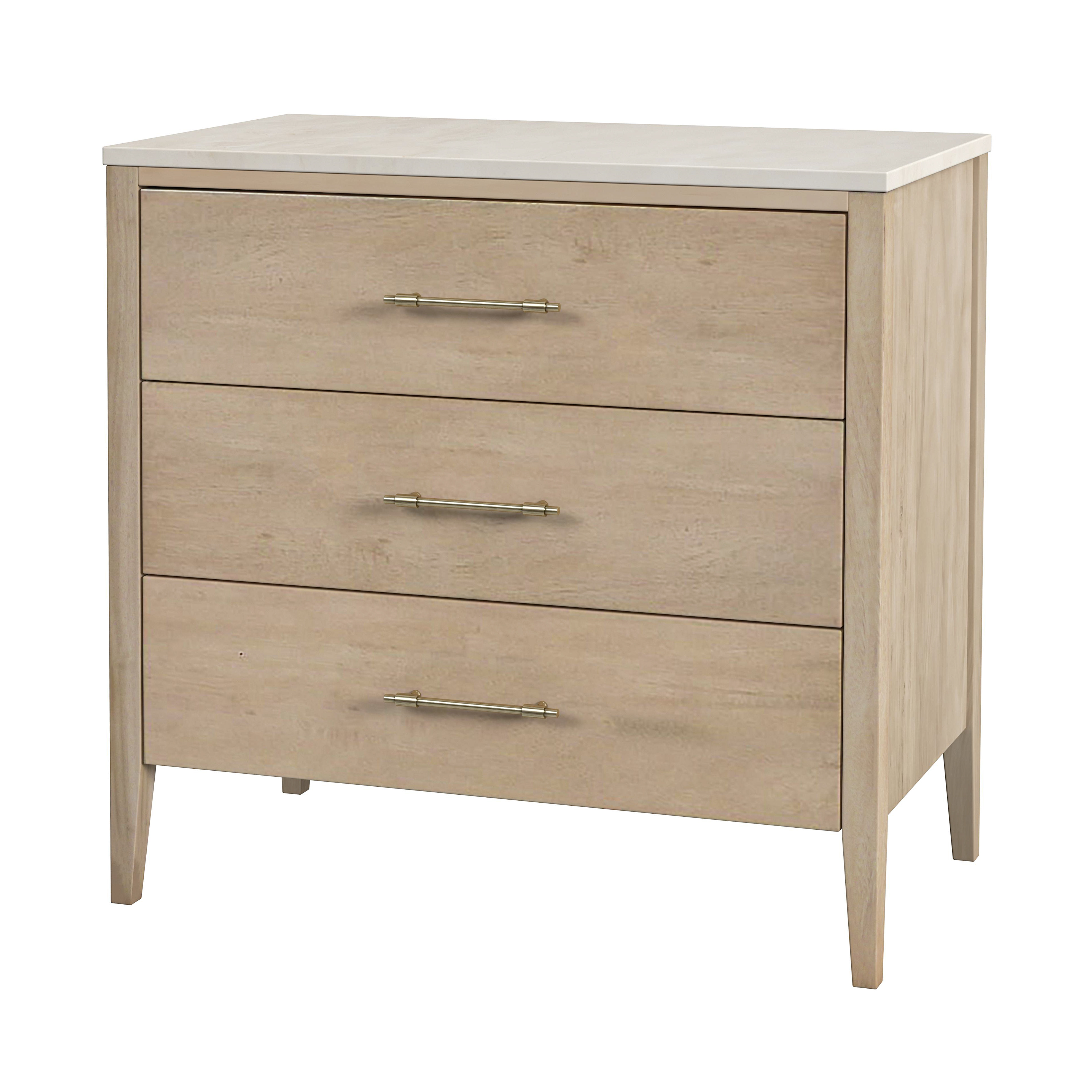 Butler Specialty Mayfair Light Brown 3 Drawers Chest