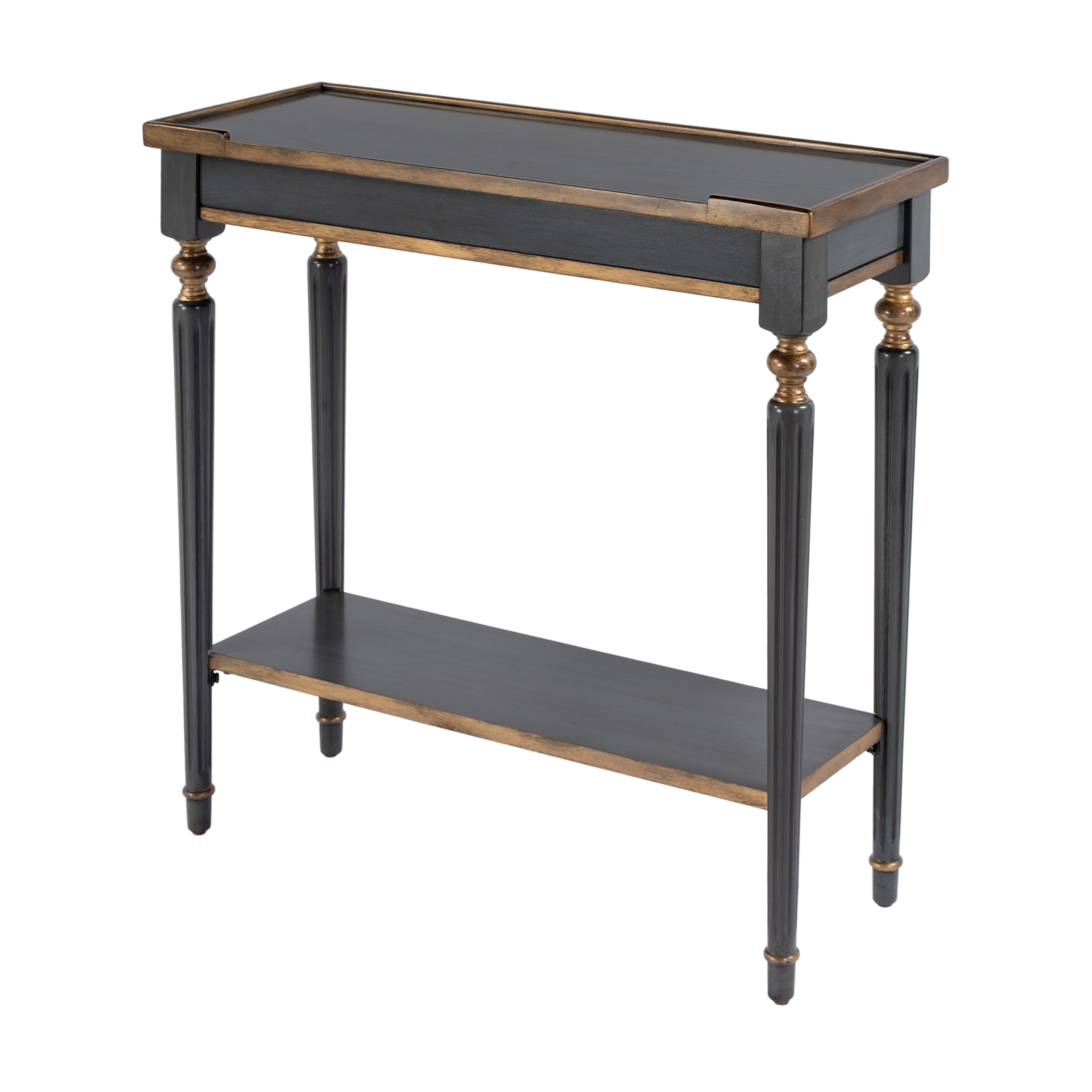 Butler Specialty Aubrey Pastel Blue Rectangular Console Table