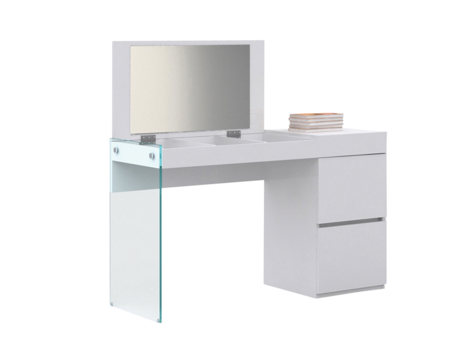 Casabianca IL Vetro White Vanity