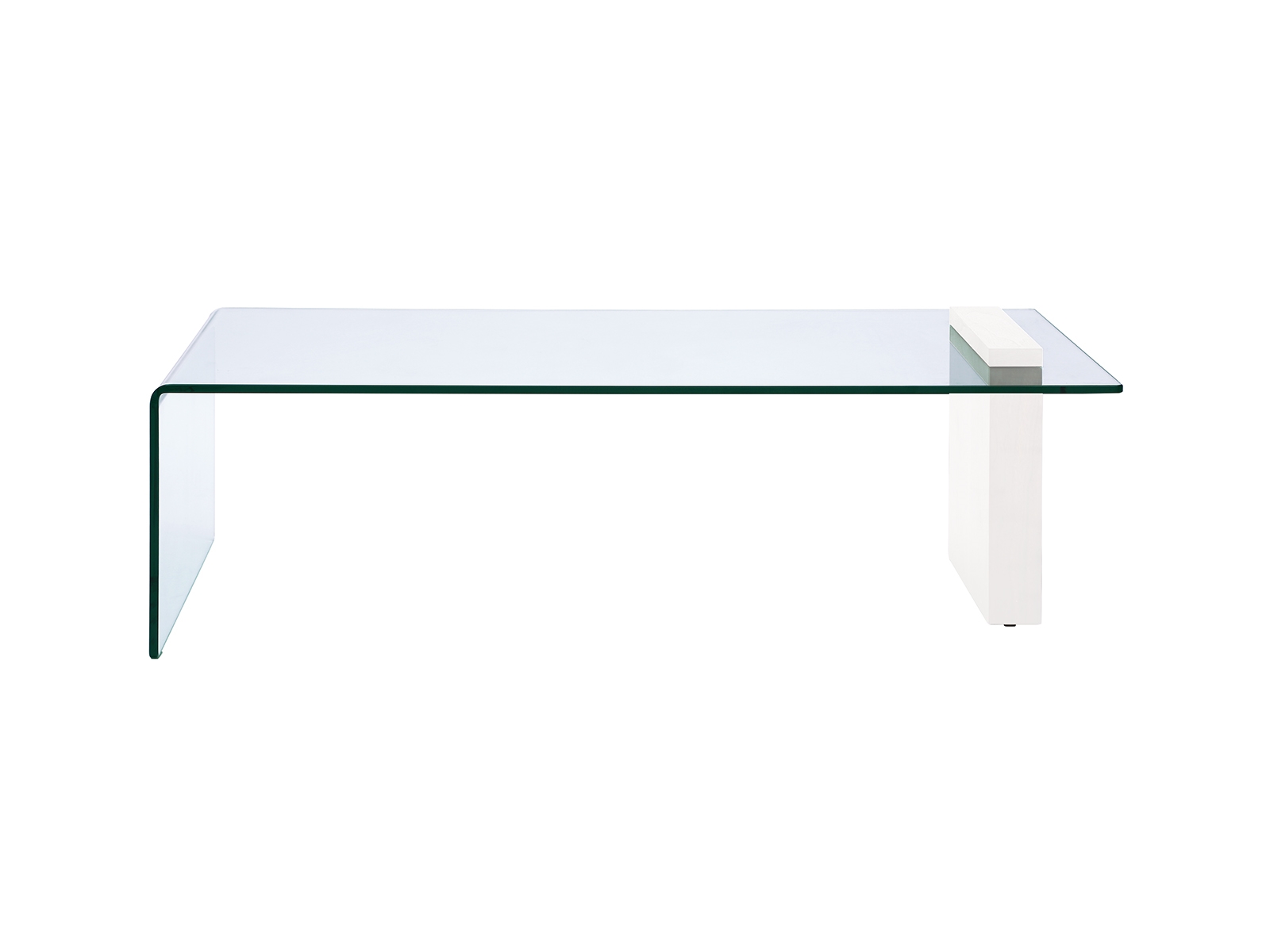 Buono coffee table in white high gloss.