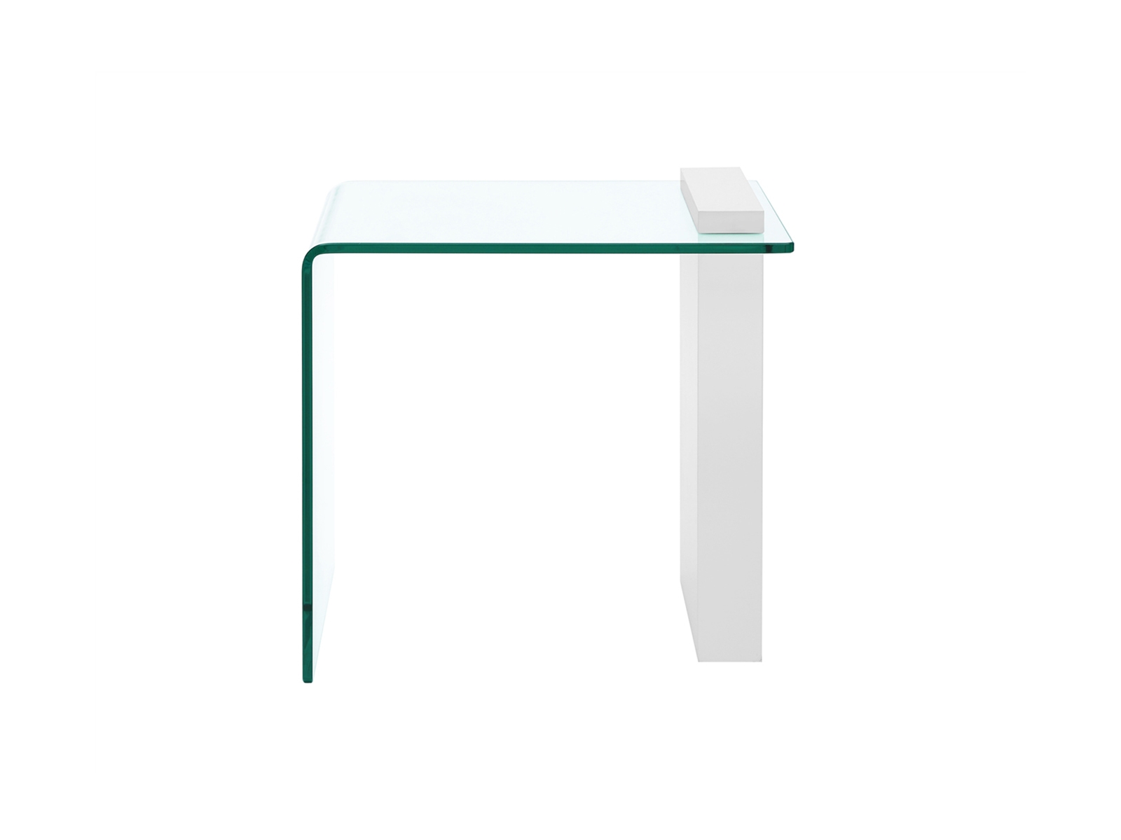 Casabianca Buono White End Table