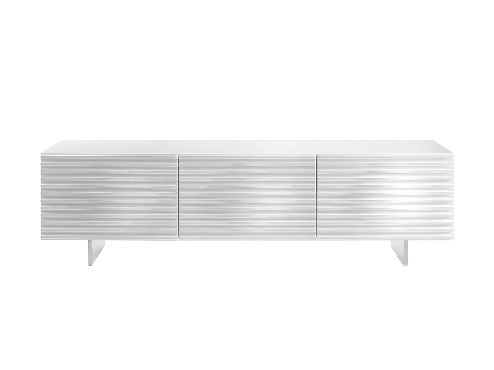 Casabianca Moon White TV Stand