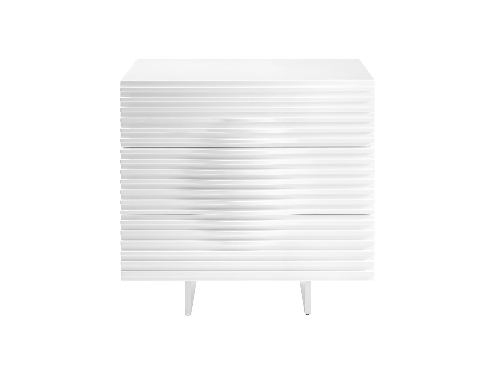 Casabianca Moon White 3 Drawer Dresser