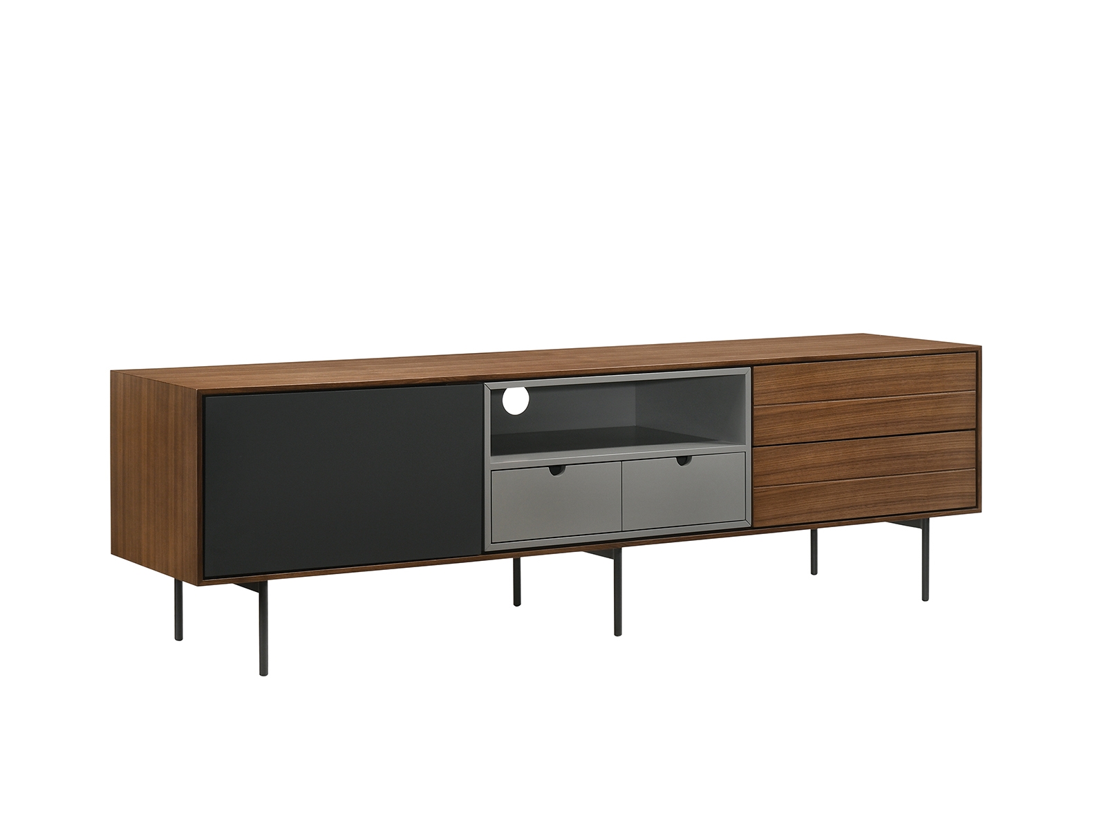 Casabianca Calico Walnut TV Stand