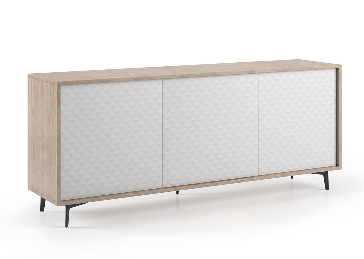 Casabianca Lenox Light Oak Melamine Buffet Server