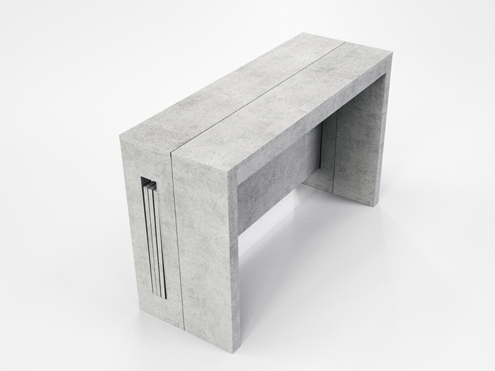 Casabianca Erika Light Gray Console Table