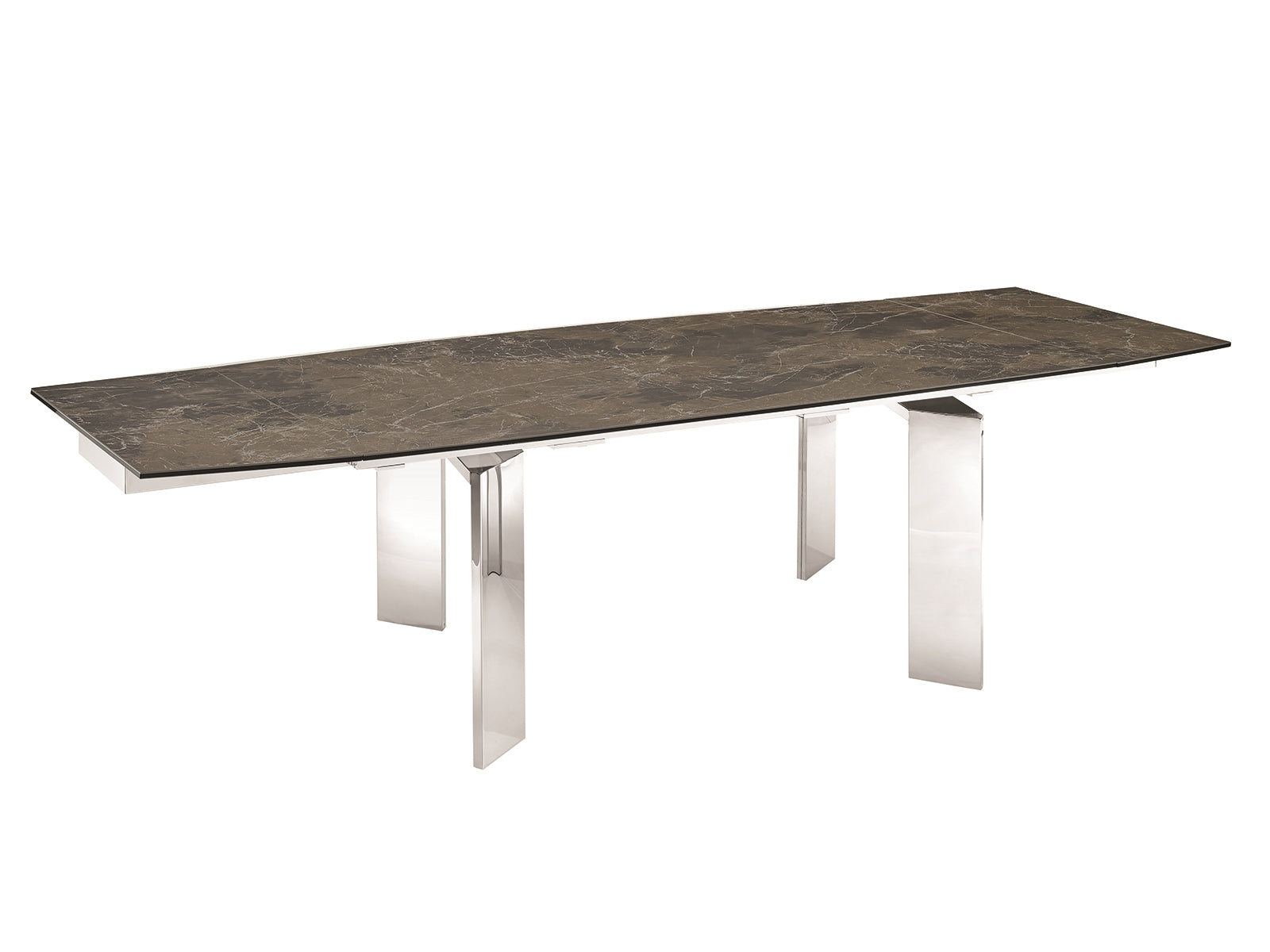 Casabianca Astor Brown Marbled Motorized Dining Table