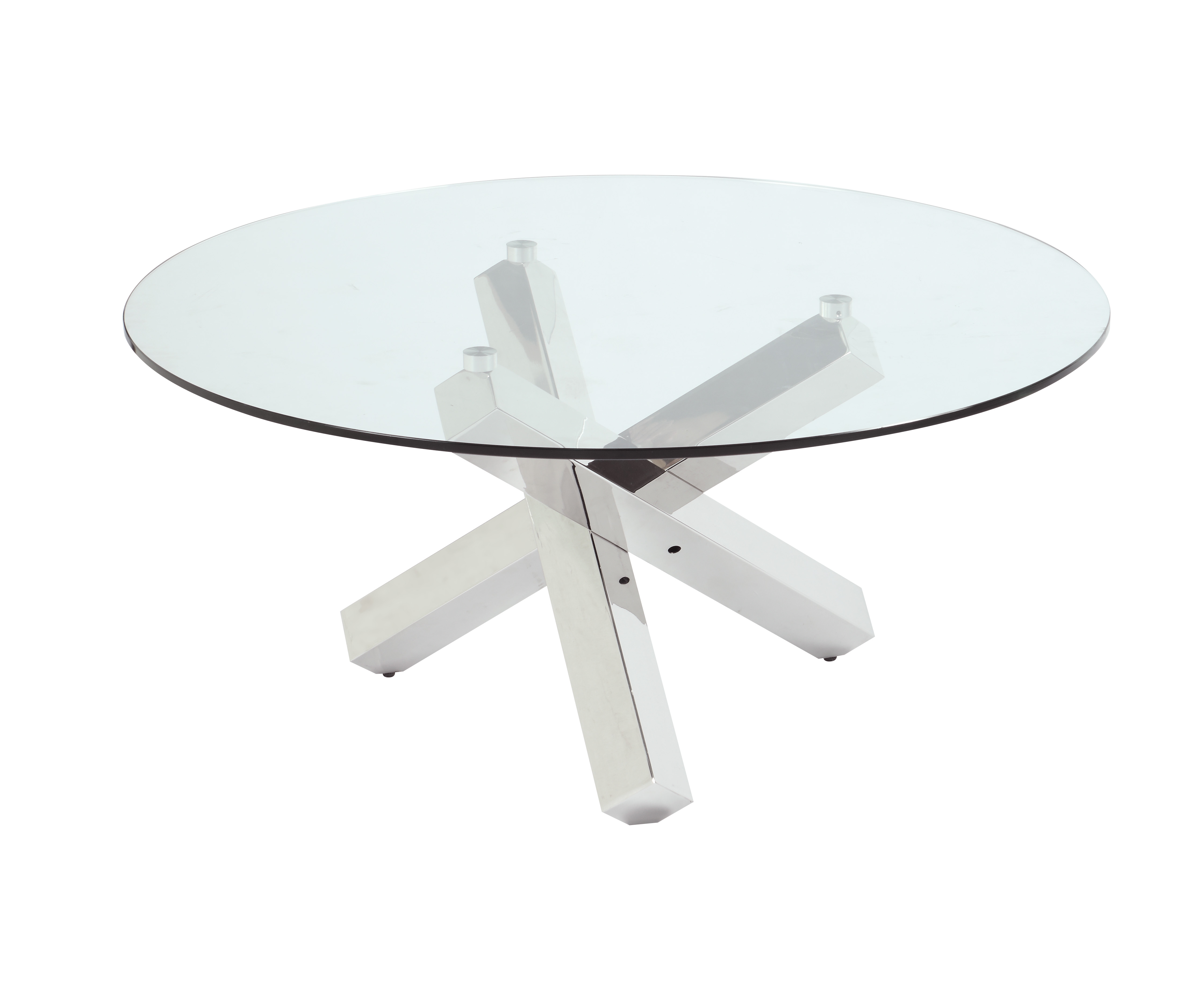 Chintaly Imports Contemporary Round Cocktail Table