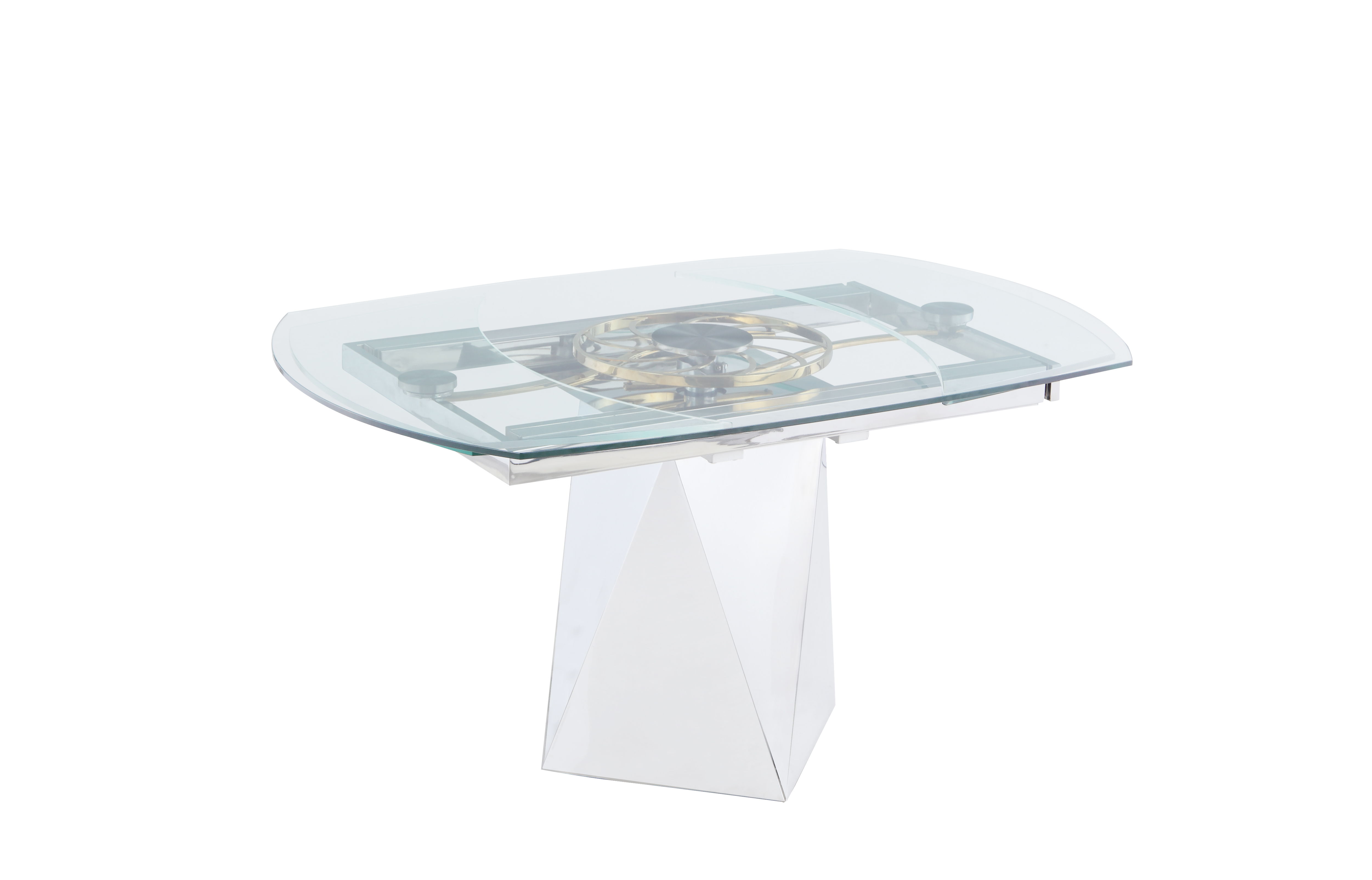 Chintaly Imports Gloria Motion Extendable Dining Table