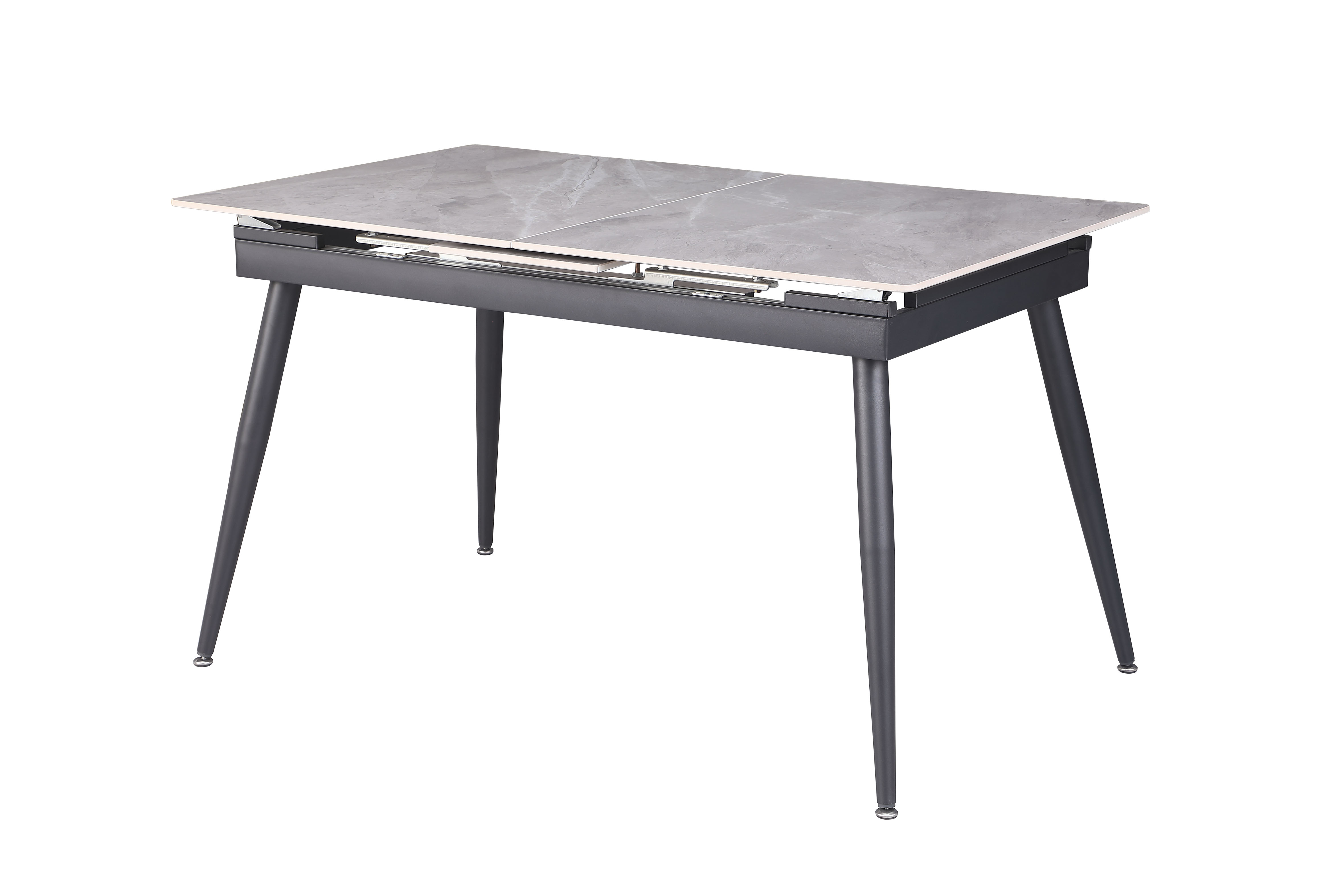 Chintaly Imports Judith Gloss Grey Dining Table