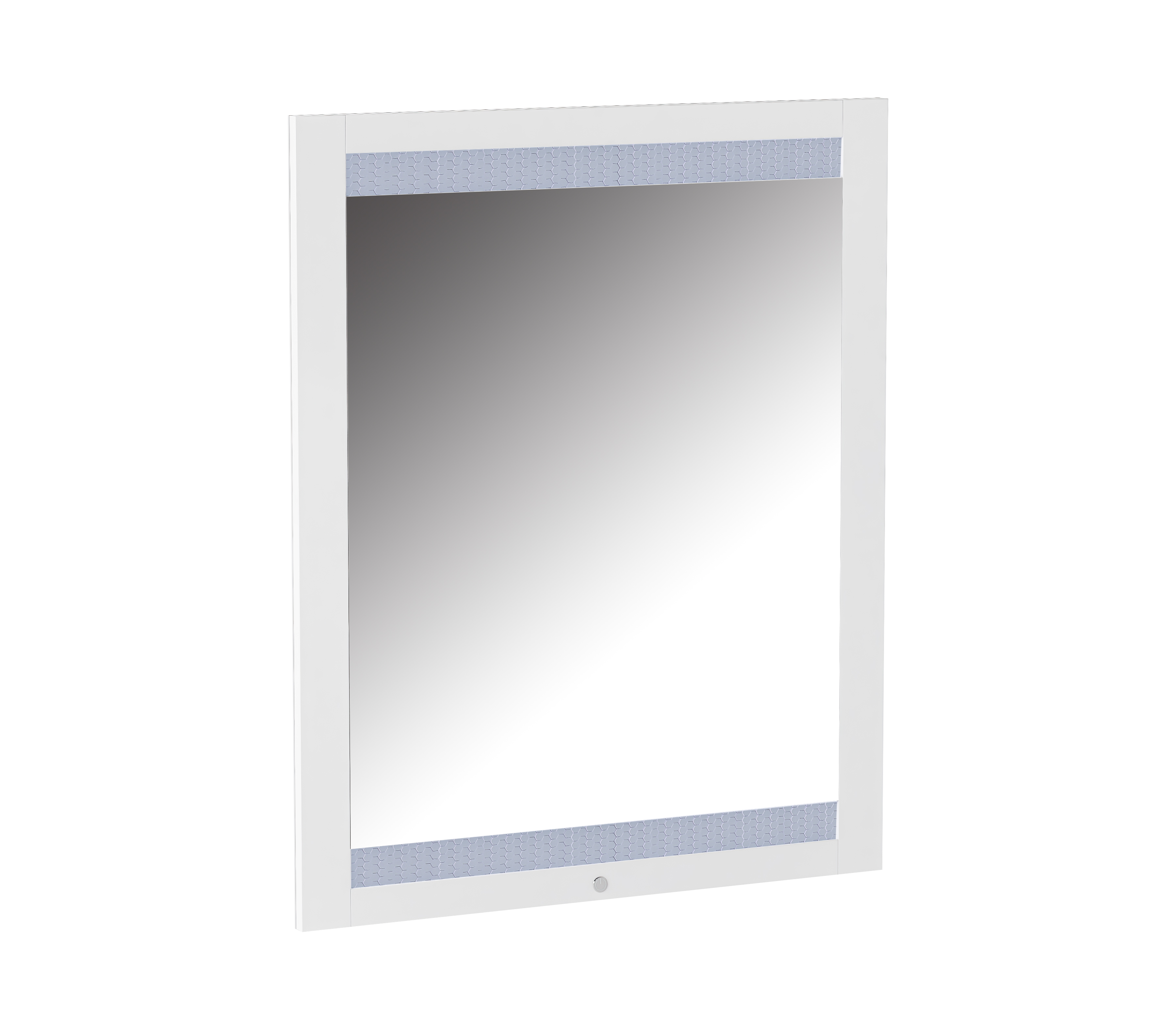 Chintaly Imports Moscow Gloss White Mirror