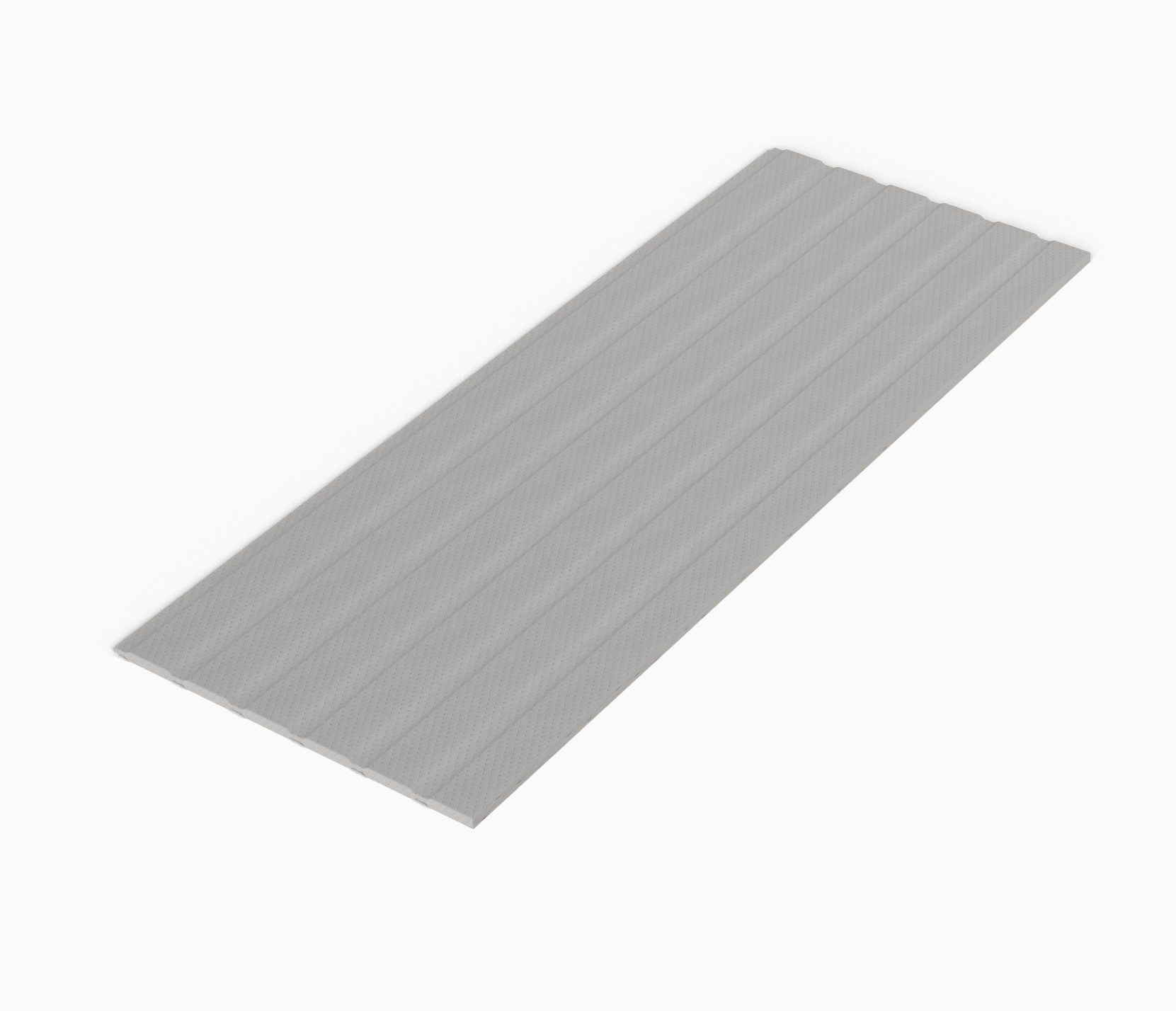 Greaton Grey 0.75 Inch Vertical Support Wood Twin XL Bunkie Board Bed Heavy...