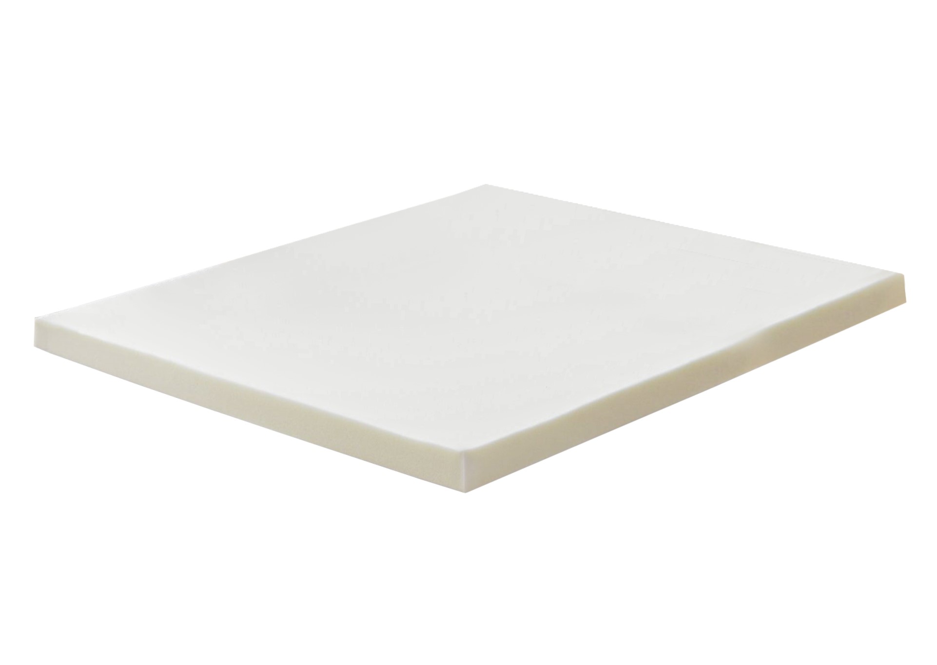 Greaton White 1 Inch Foam Twin Mattress Standard Topper
