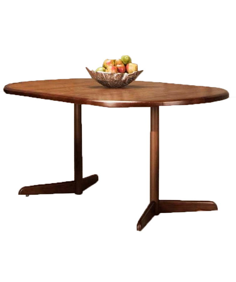 Cramco Lakota Pecan Wood 60 Inch Dining Table