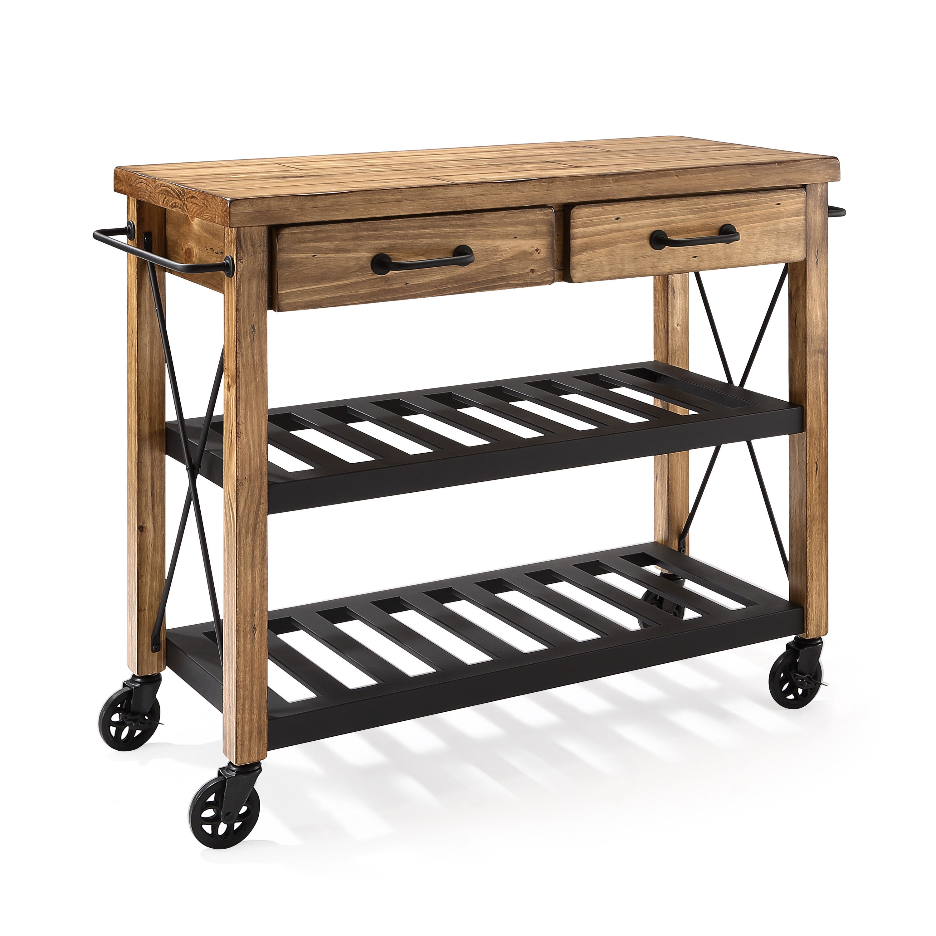 Crosley Roots Natural Kitchen Cart CRSL-CF3008-NA Crosley Roots Natural Kitchen Cart CRSL-CF3008-NA