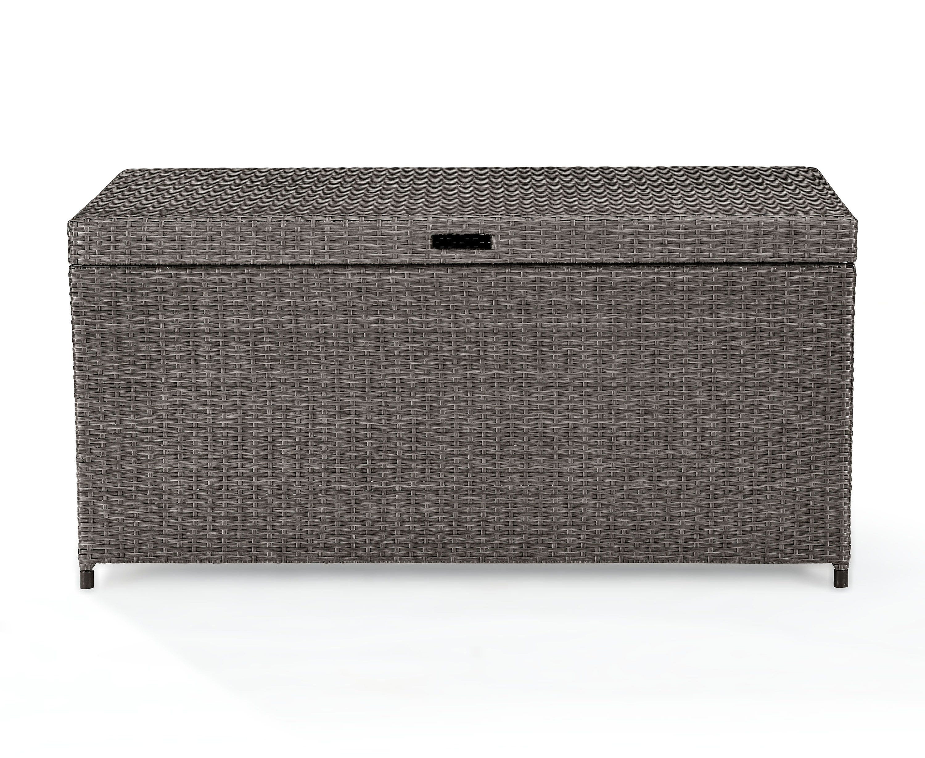 Crosley Palm Harbor Weathered Gray Outdoor Storage Box