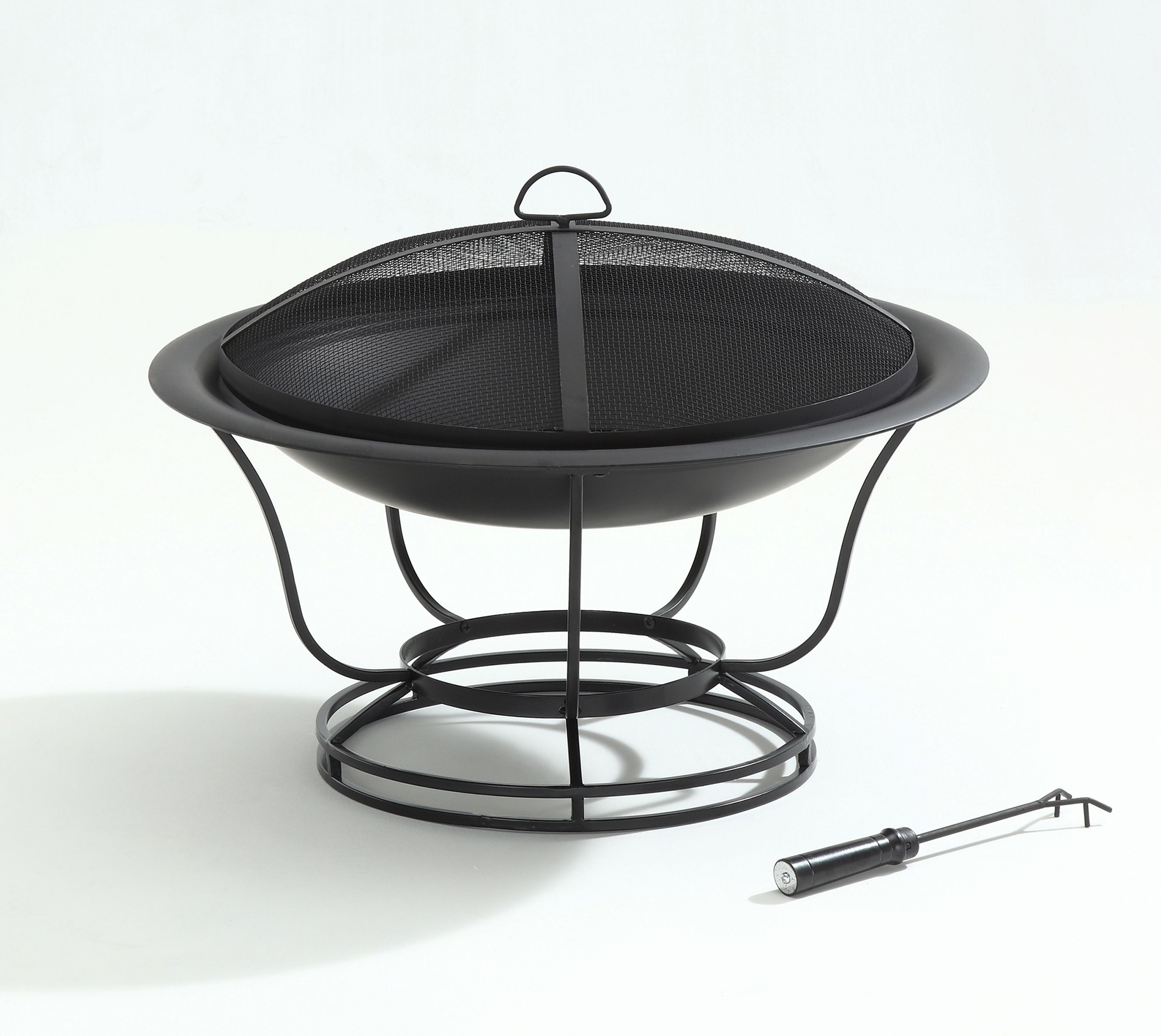 Crosley Buckner Black Outdoor Fire Pit