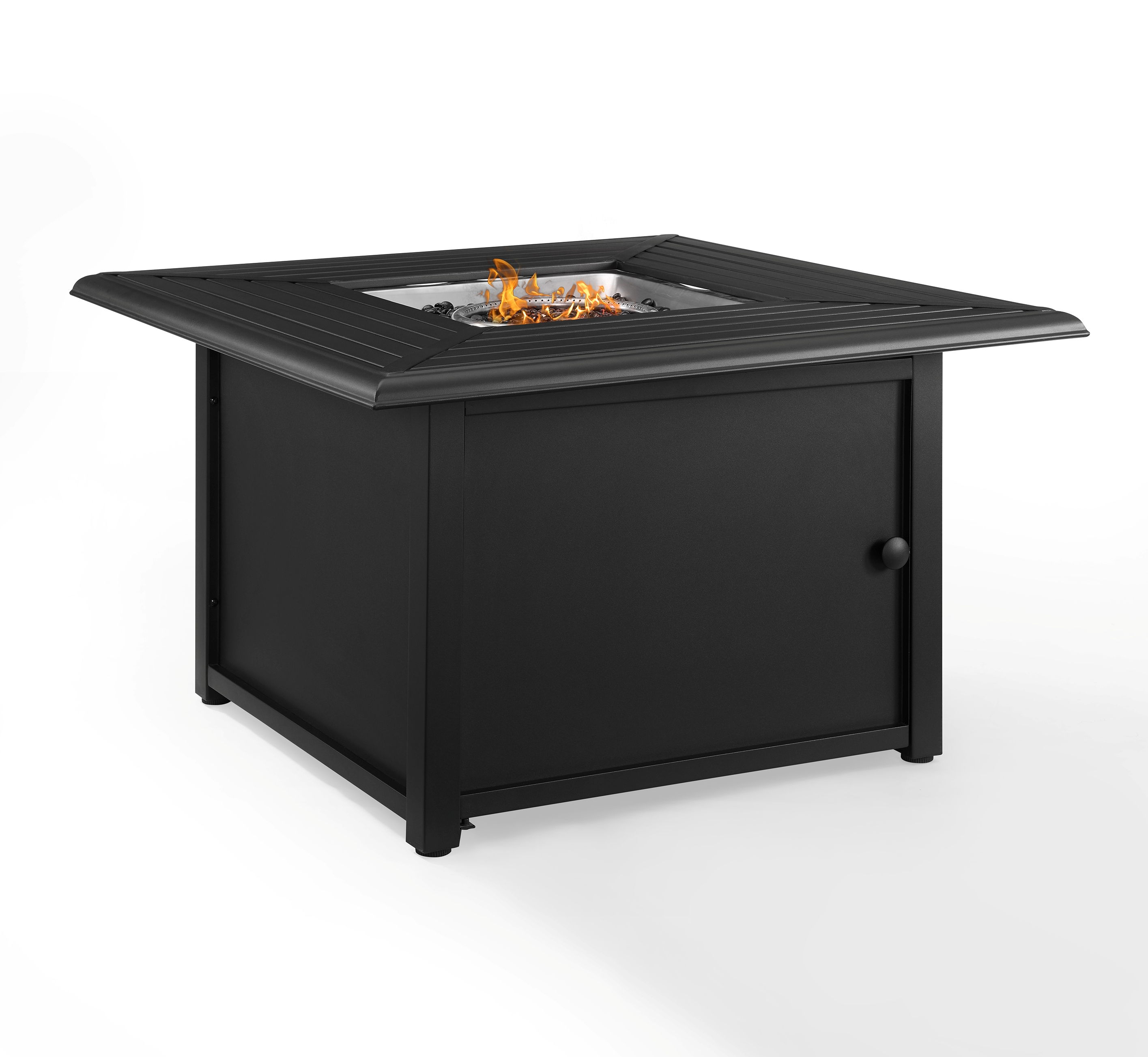 Crosley Dante Black Outdoor Fire Pit Table