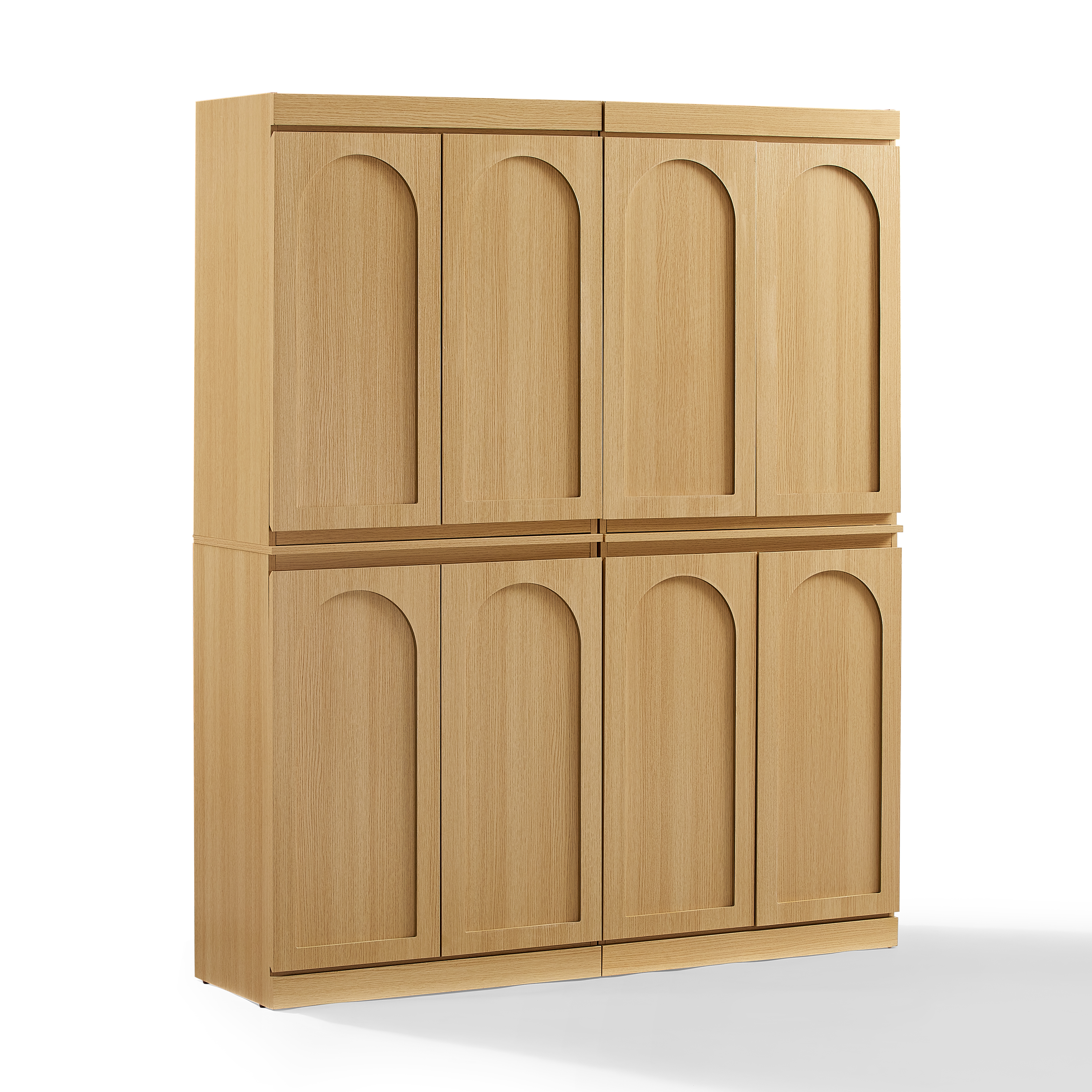Crosley Marco Ash 2pc Kitchen Pantry Storage Cabinet Set