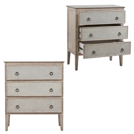 Crestview Collection Hawthorne Estate Sand Drawer Chest