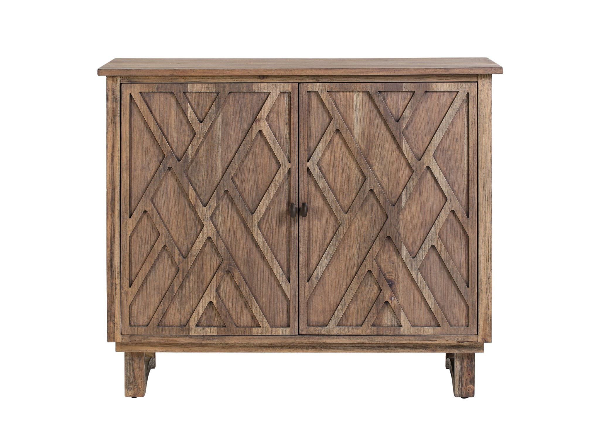 Crestview Collection Hawthorne Estate Chippendale Fretwork Cabinet
