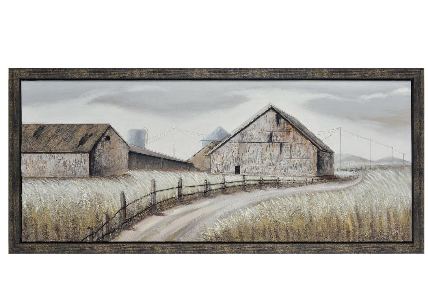 Crestview Collection Dusty Road Wall Art
