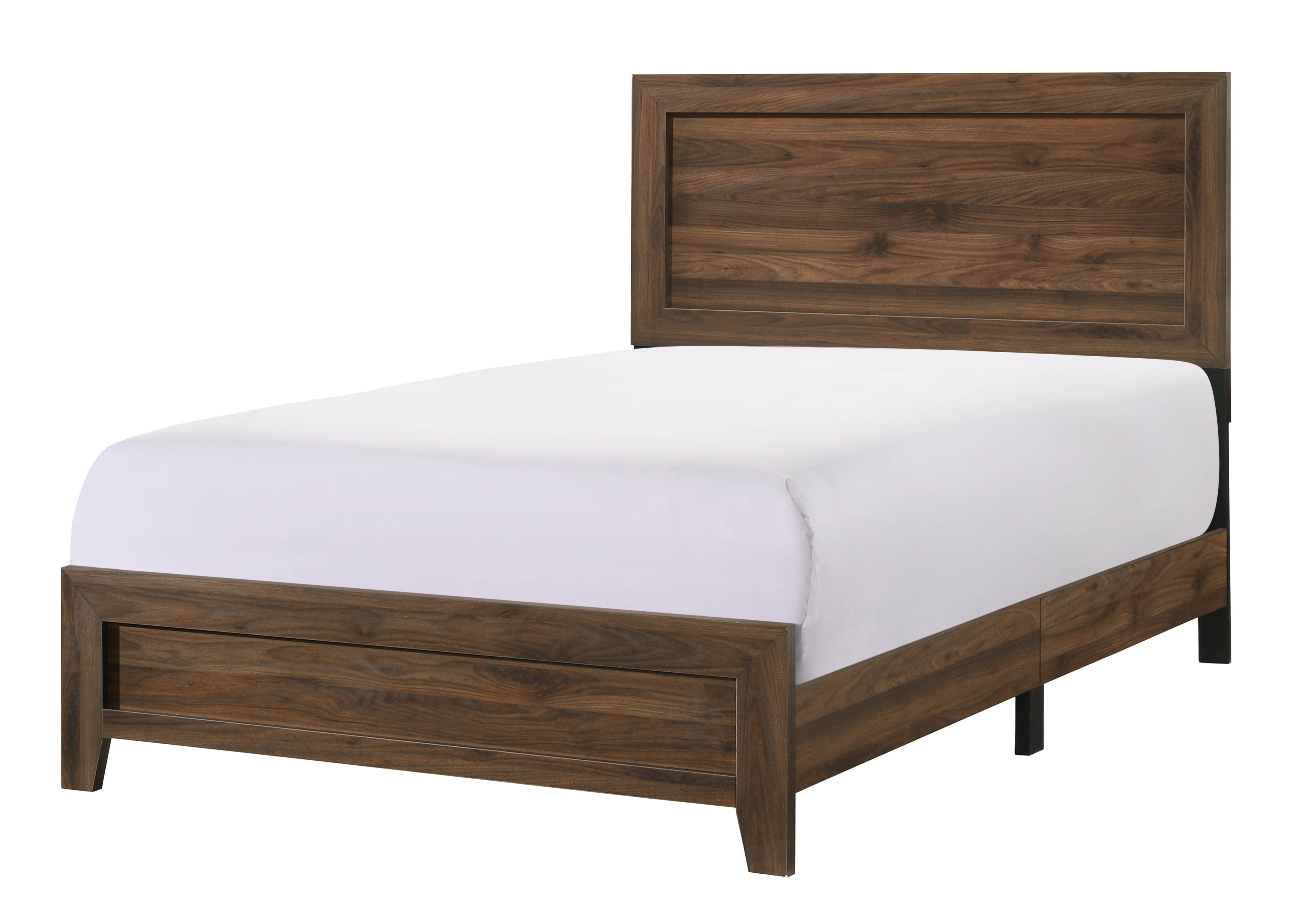 Crown Mark Millie Brown Cherry Full Bed
