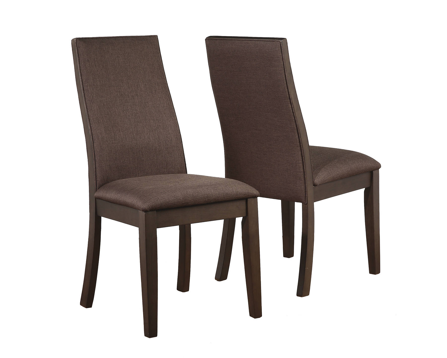 2 Coaster Furniture Spring Creek Chocolate Brown Side Chairs
